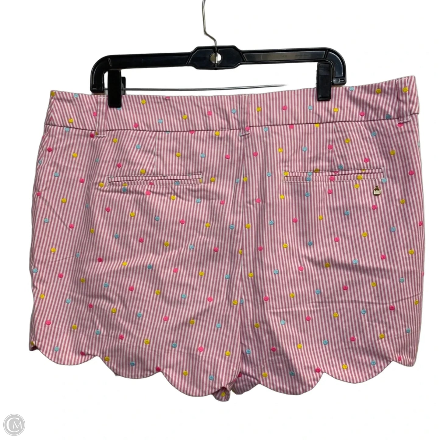 Shorts By Crown And Ivy In Pink & White, Size: 16