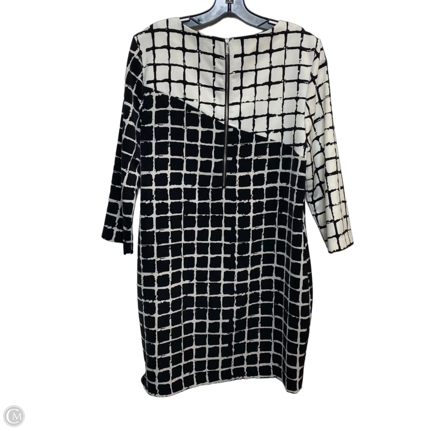 Dress Casual Short By Rachel Roy In Black & White, Size: L