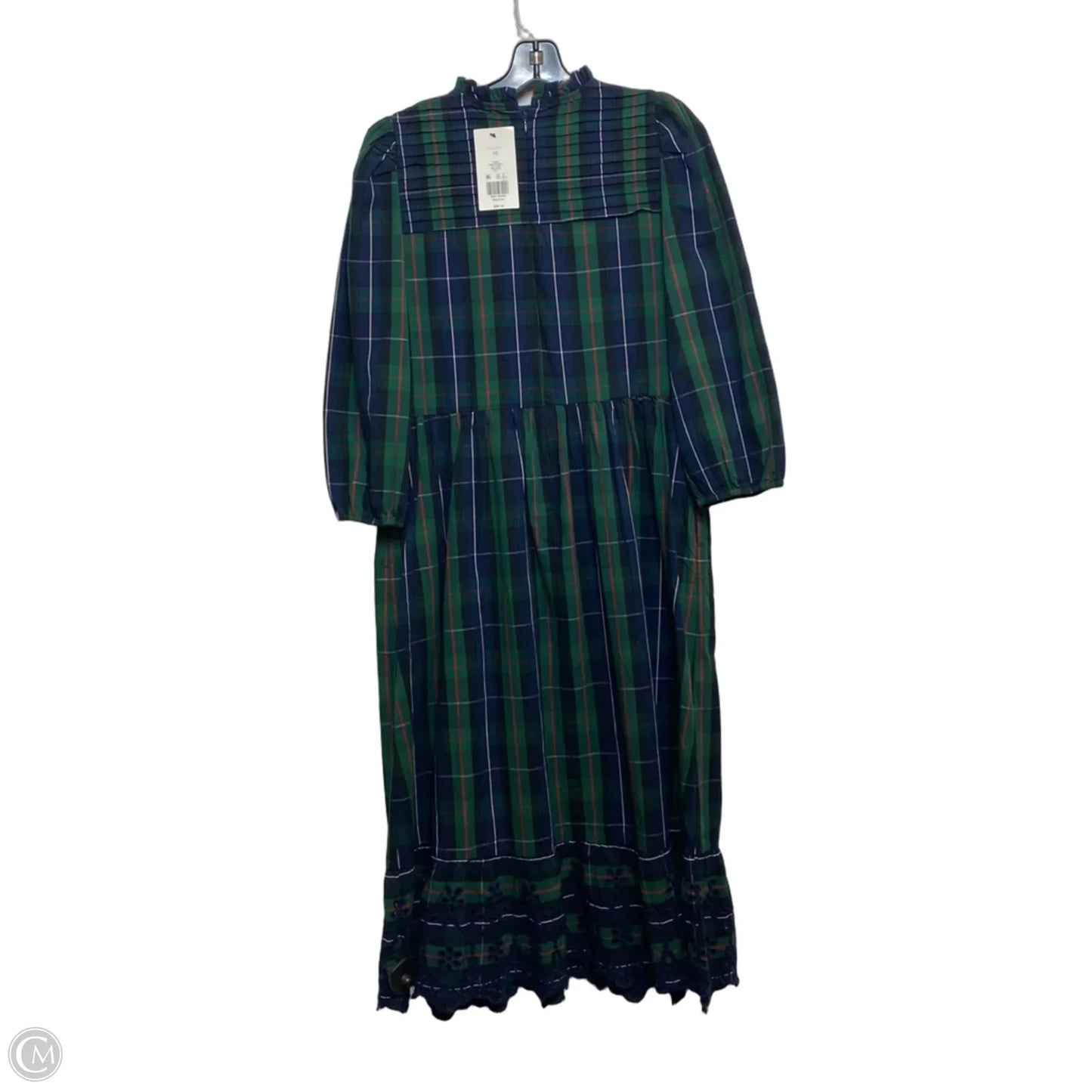 Dress Casual Maxi By Crown And Ivy In Brown & Green, Size: M