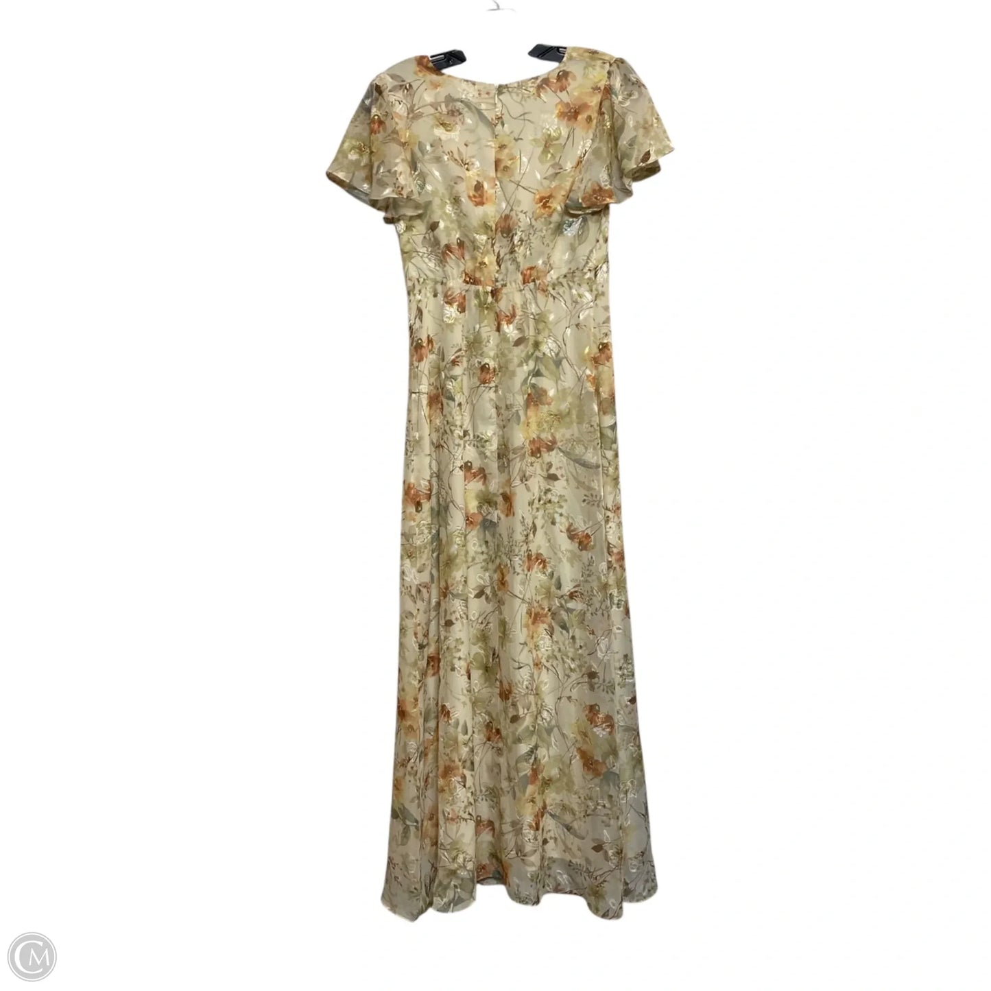 Dress Casual Maxi By Blu Pepper In Cream, Size: S