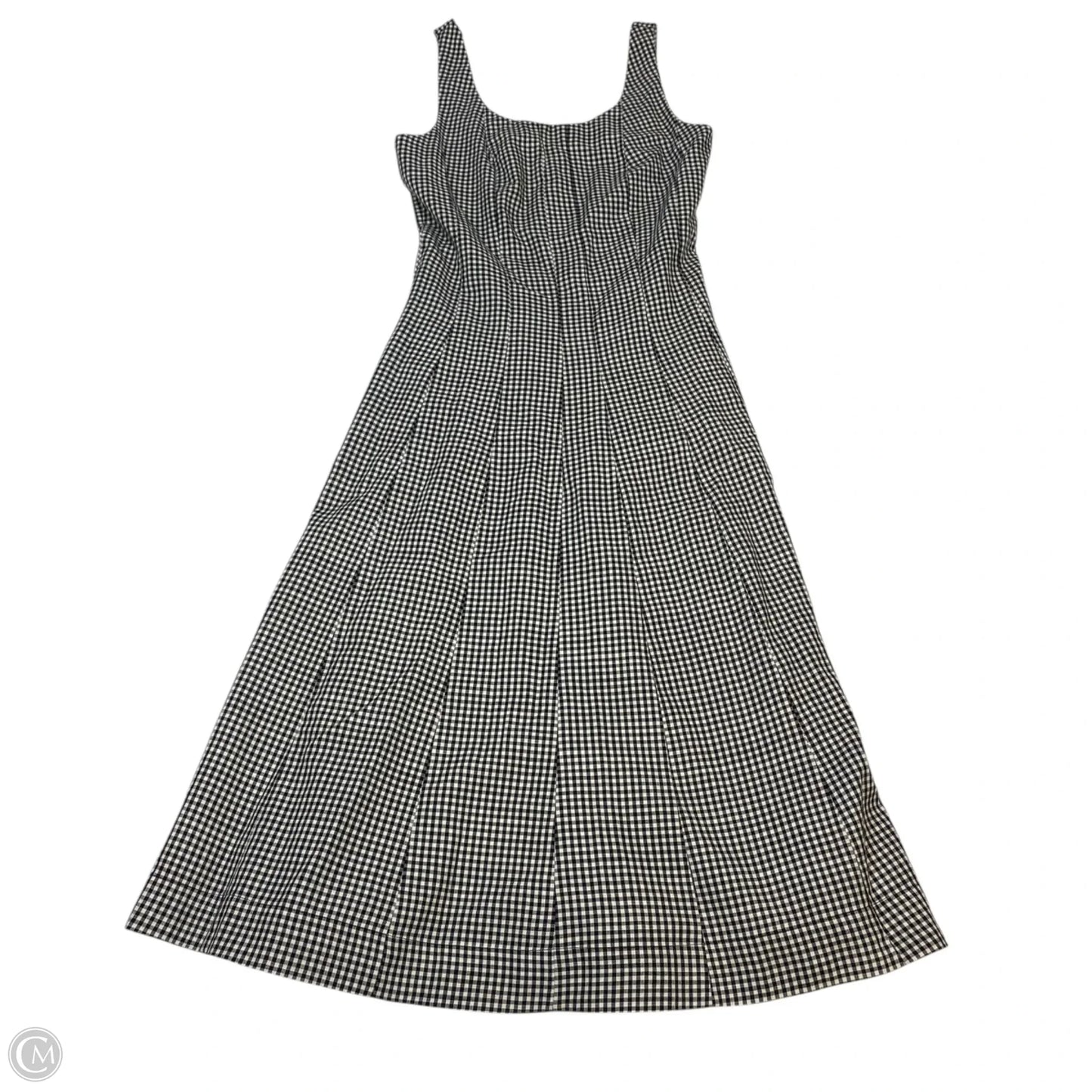 Dress Casual Maxi By A New Day In Black & White, Size: Xs