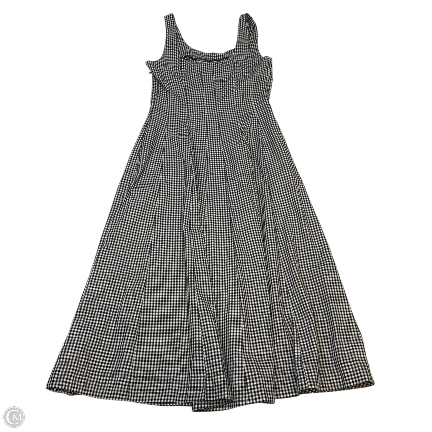 Dress Casual Maxi By A New Day In Black & White, Size: Xs