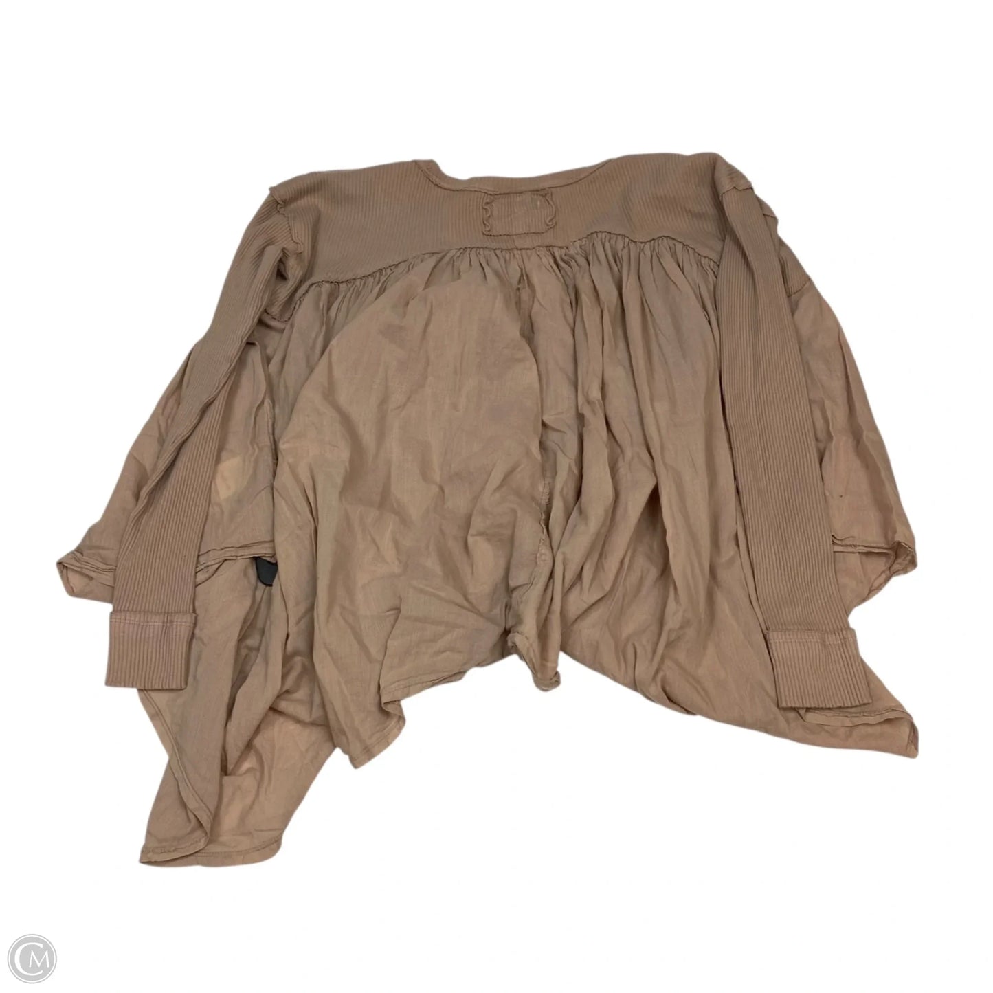 Top Long Sleeve By We The Free In Tan, Size: Xs