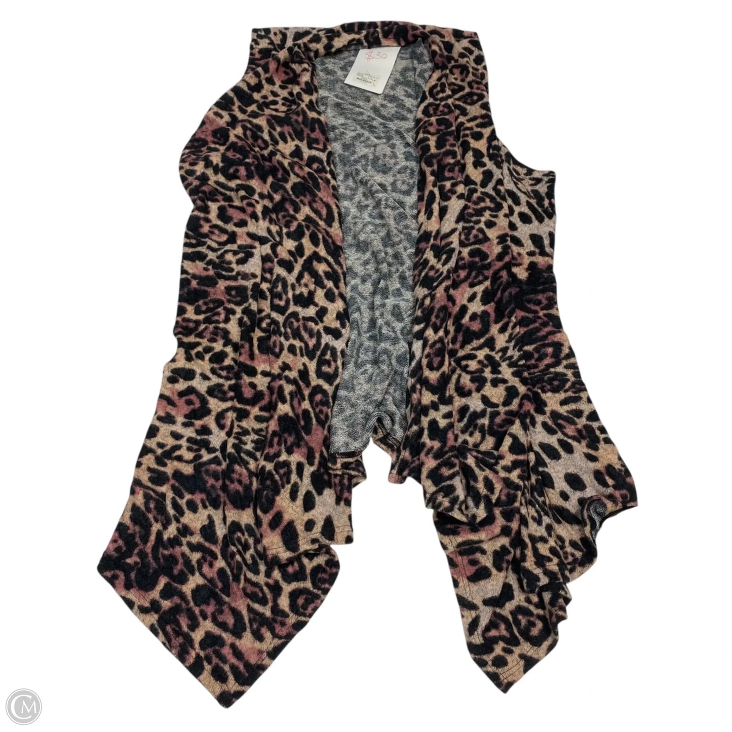 Vest Other By Viamor In Animal Print, Size: L