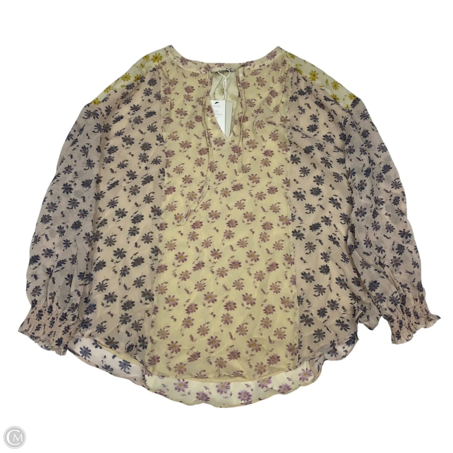 Top Long Sleeve By Joie In Cream, Size: S
