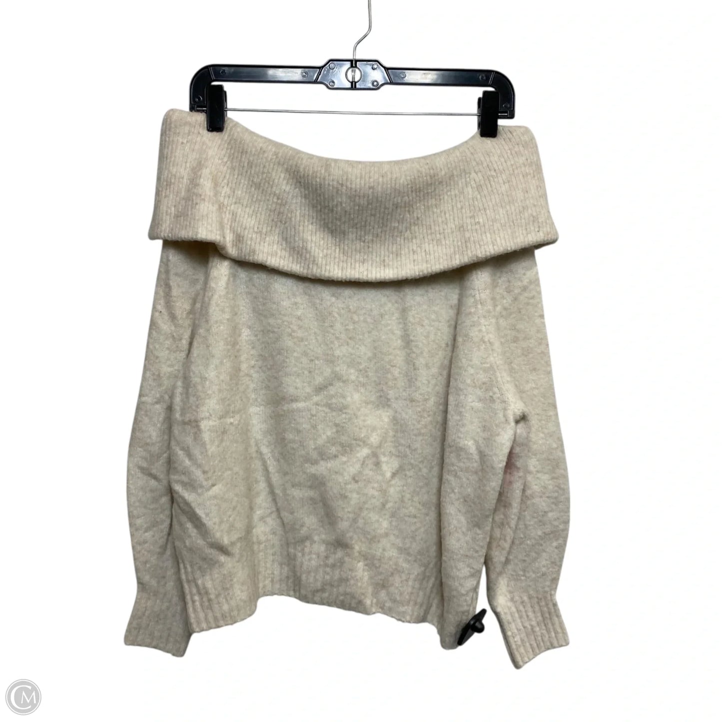 Sweater By H&m In Cream, Size: Xs