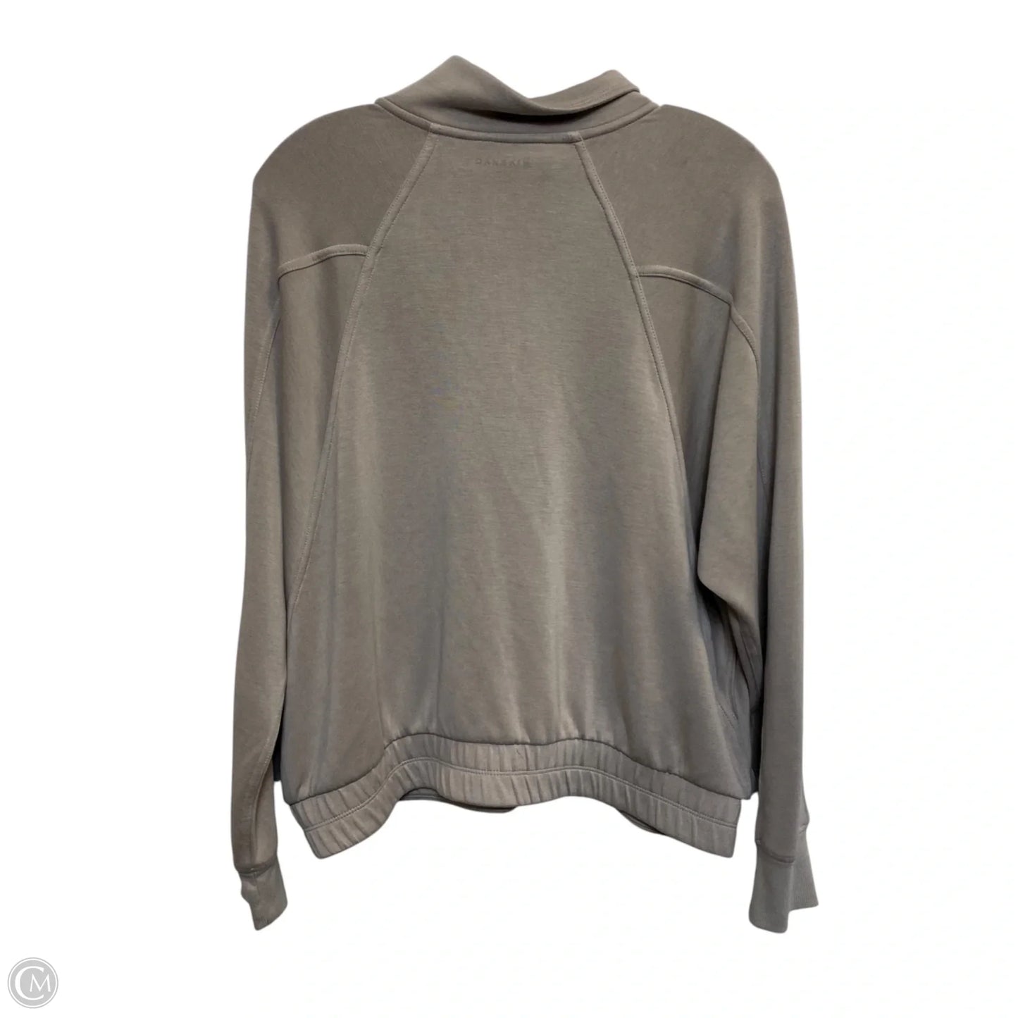 Athletic Jacket By Danskin In Brown, Size: L