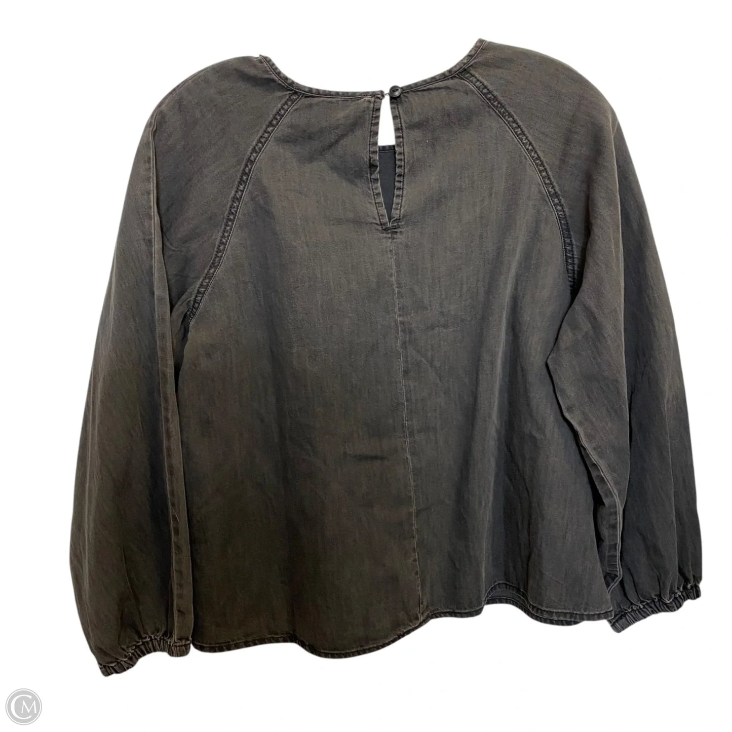 Top 3/4 Sleeve By Madewell In Black, Size: Xs