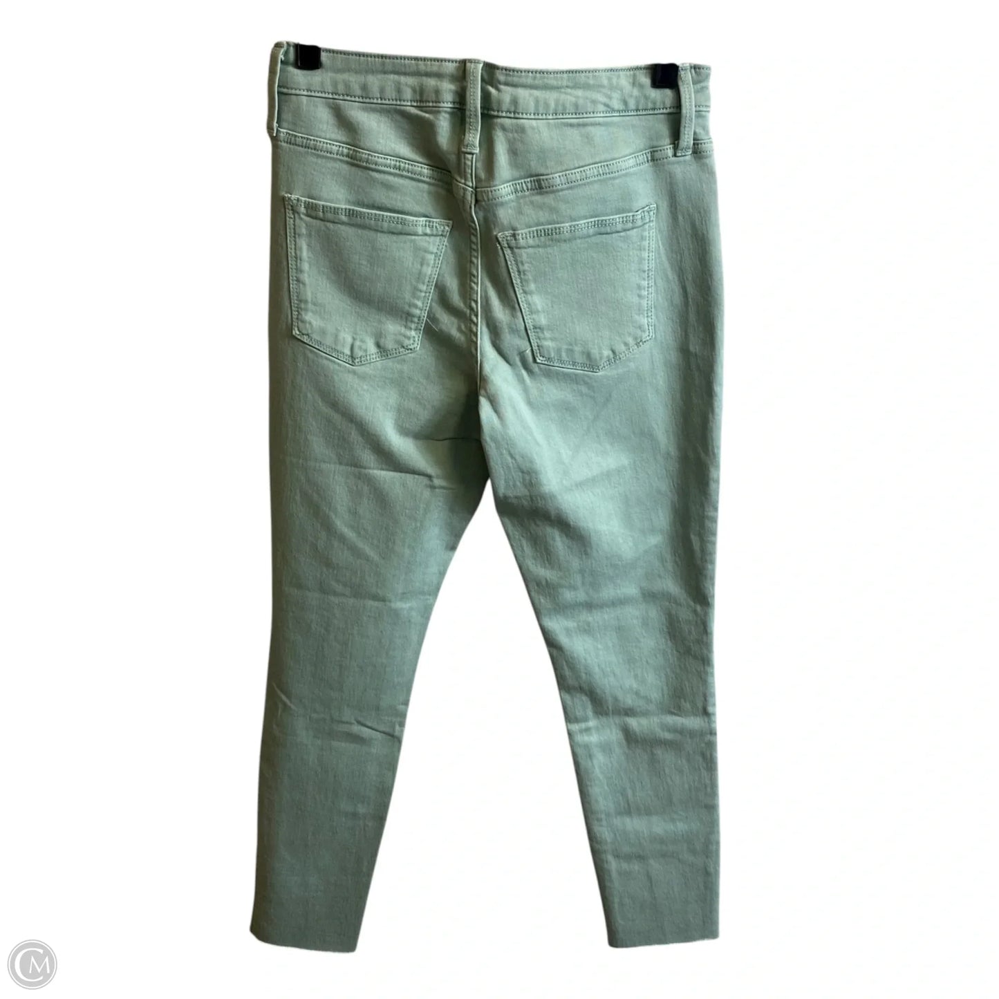 Jeans Skinny By Universal Thread In Green Denim, Size: 0