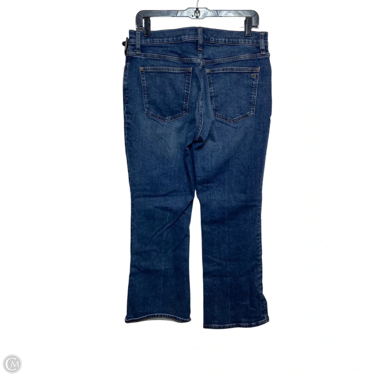 Jeans Straight By Madewell In Blue Denim, Size: 8p