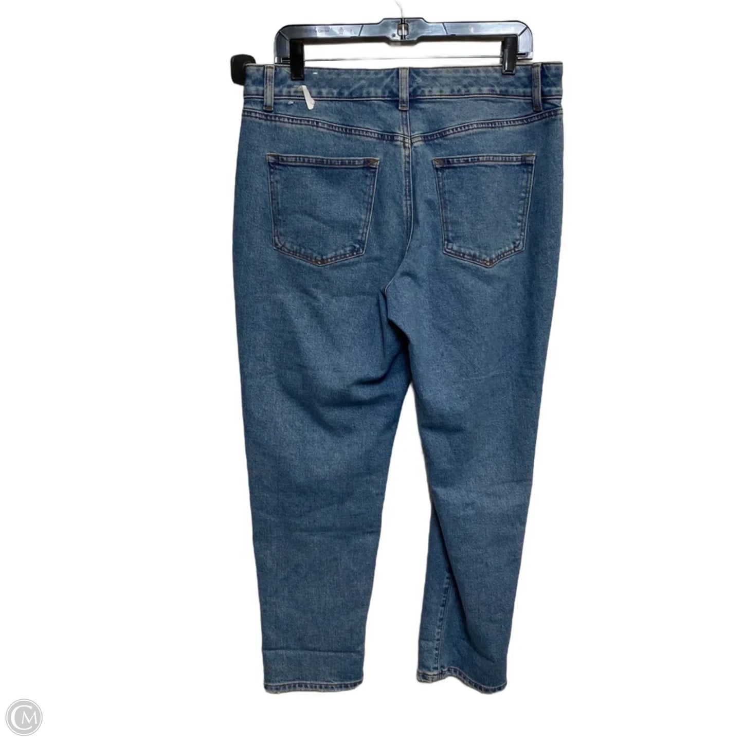 Jeans Straight By Talbots In Blue Denim, Size: 10p