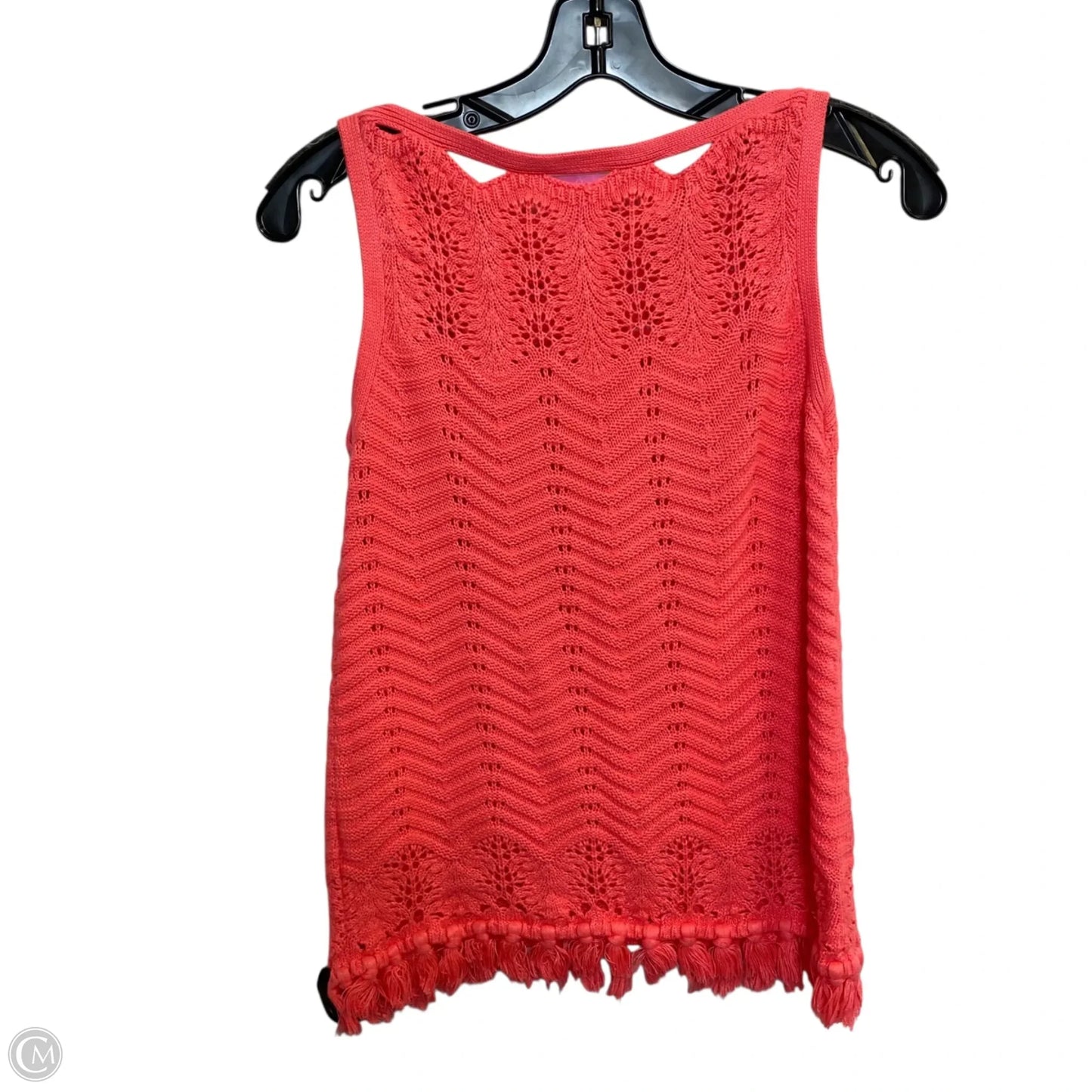 Top Sleeveless Designer By Lilly Pulitzer In Pink, Size: Xs