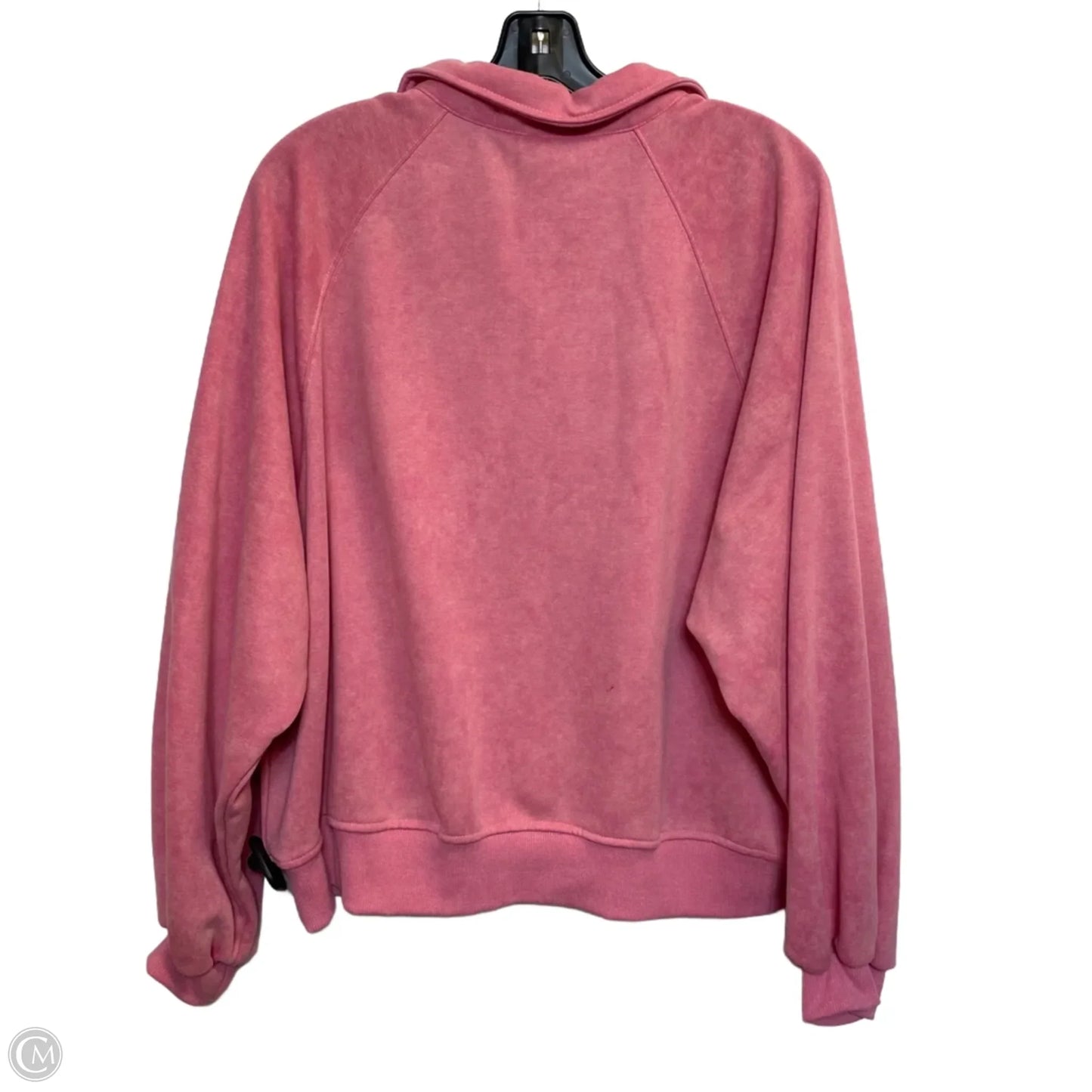 Sweatshirt Collar By Daisy Bug & Co. In Pink, Size: 3x