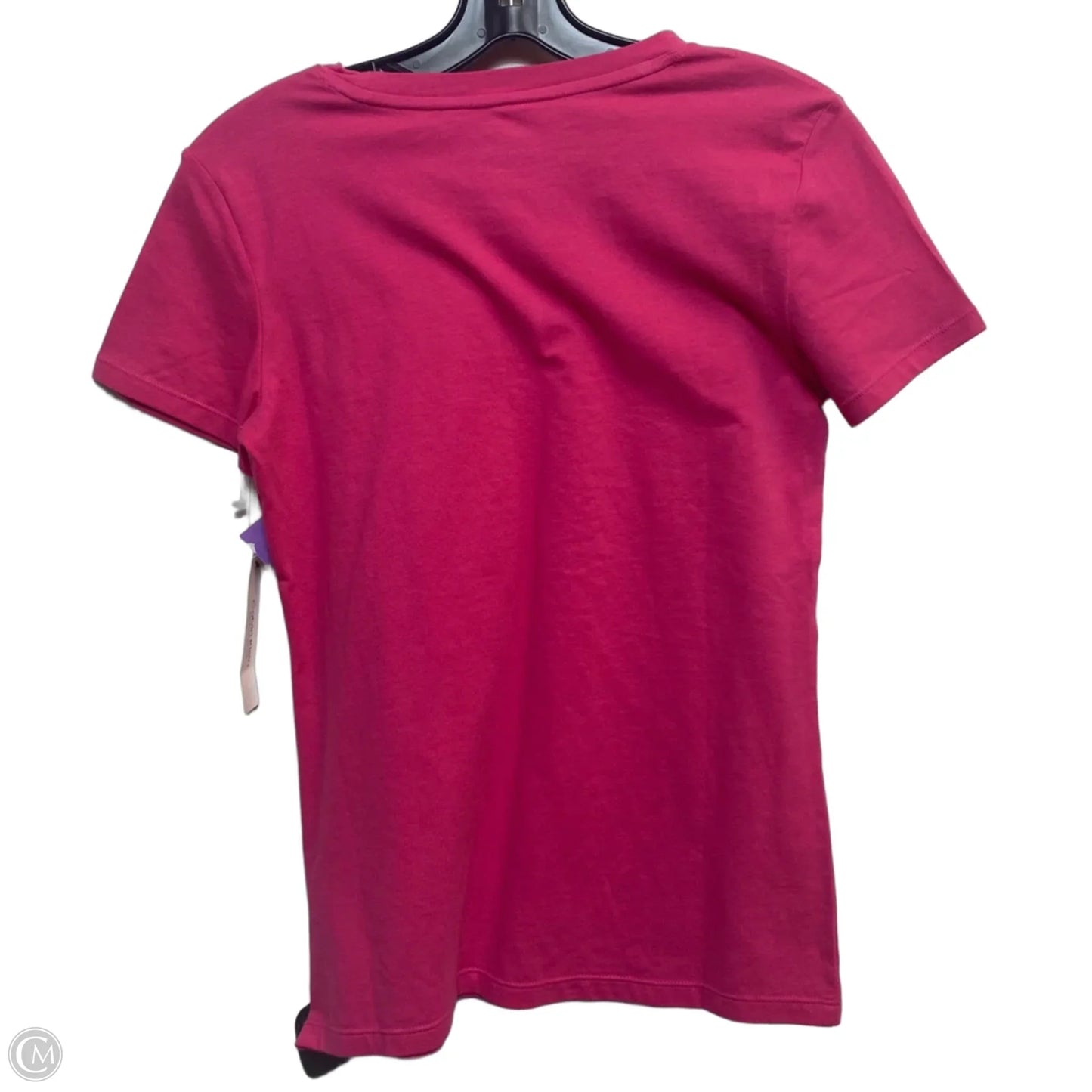 Athletic Top Short Sleeve By Calvin Klein In Pink, Size: Xs