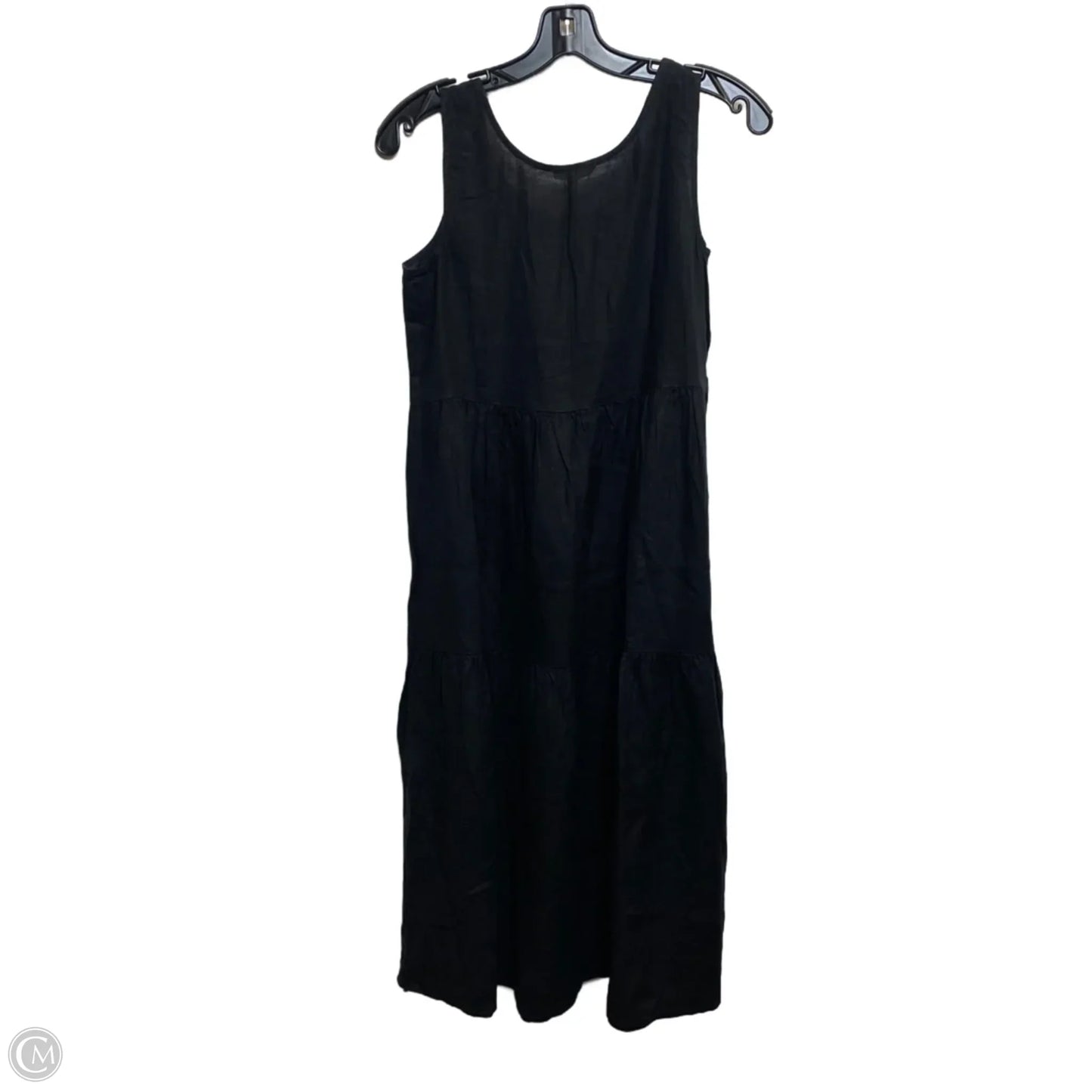 Dress Casual Midi By Eileen Fisher In Black, Size: Xxs