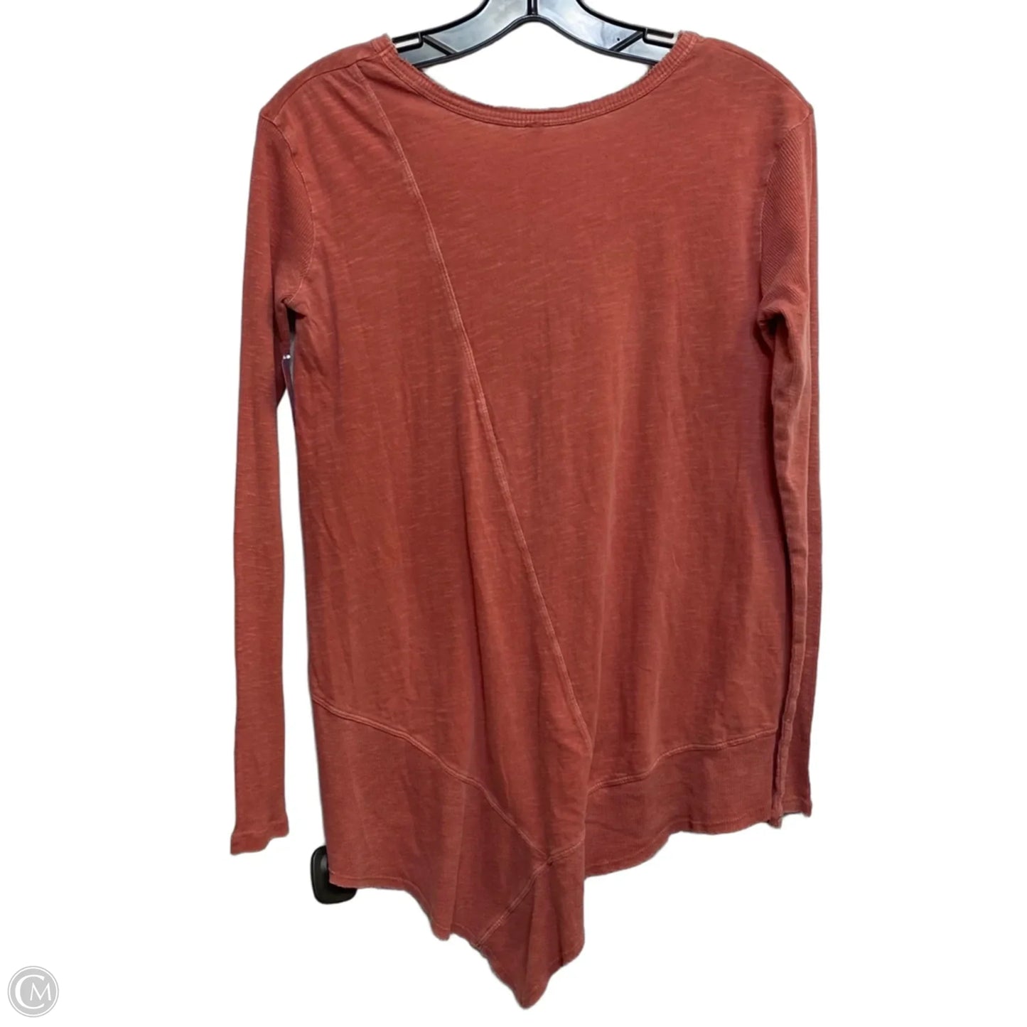 Top Long Sleeve By Free People In Orange, Size: Xs