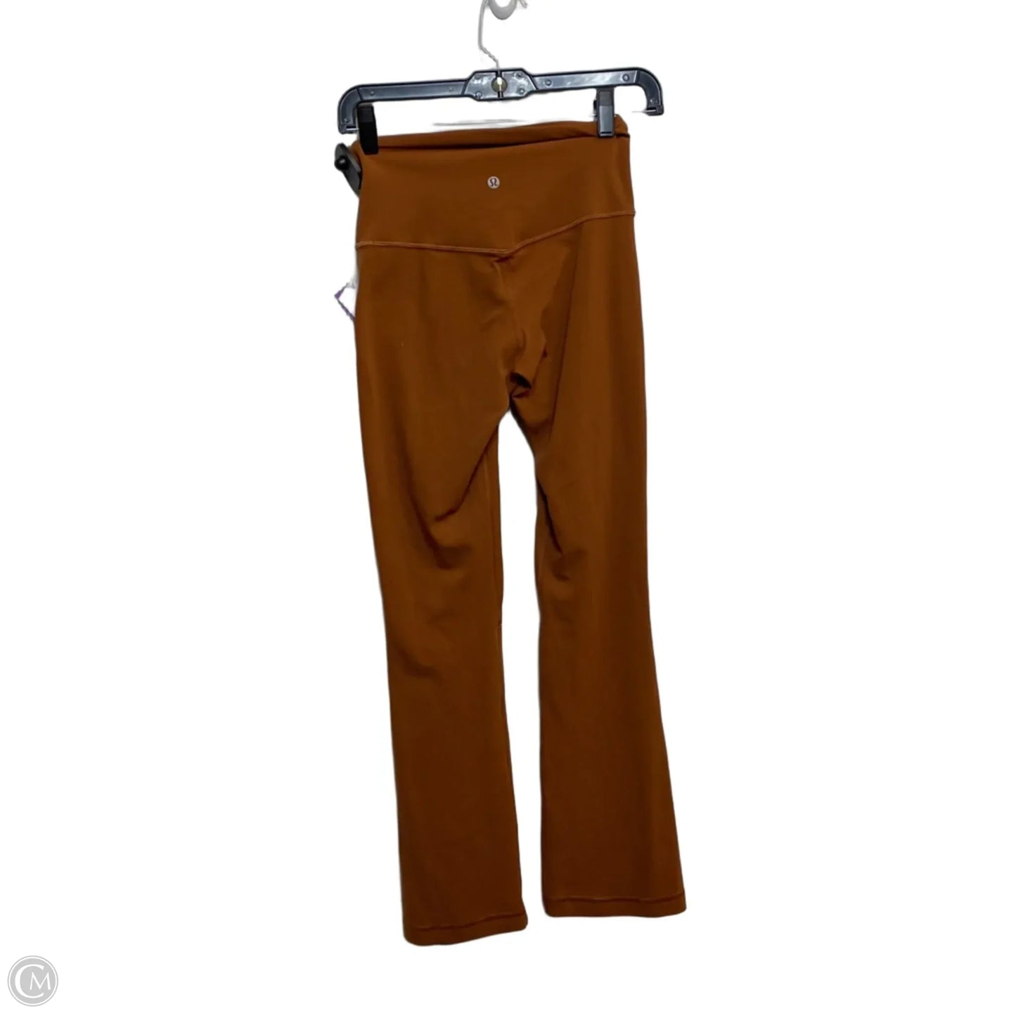 Athletic Leggings Designer By Lululemon In Brown, Size: S