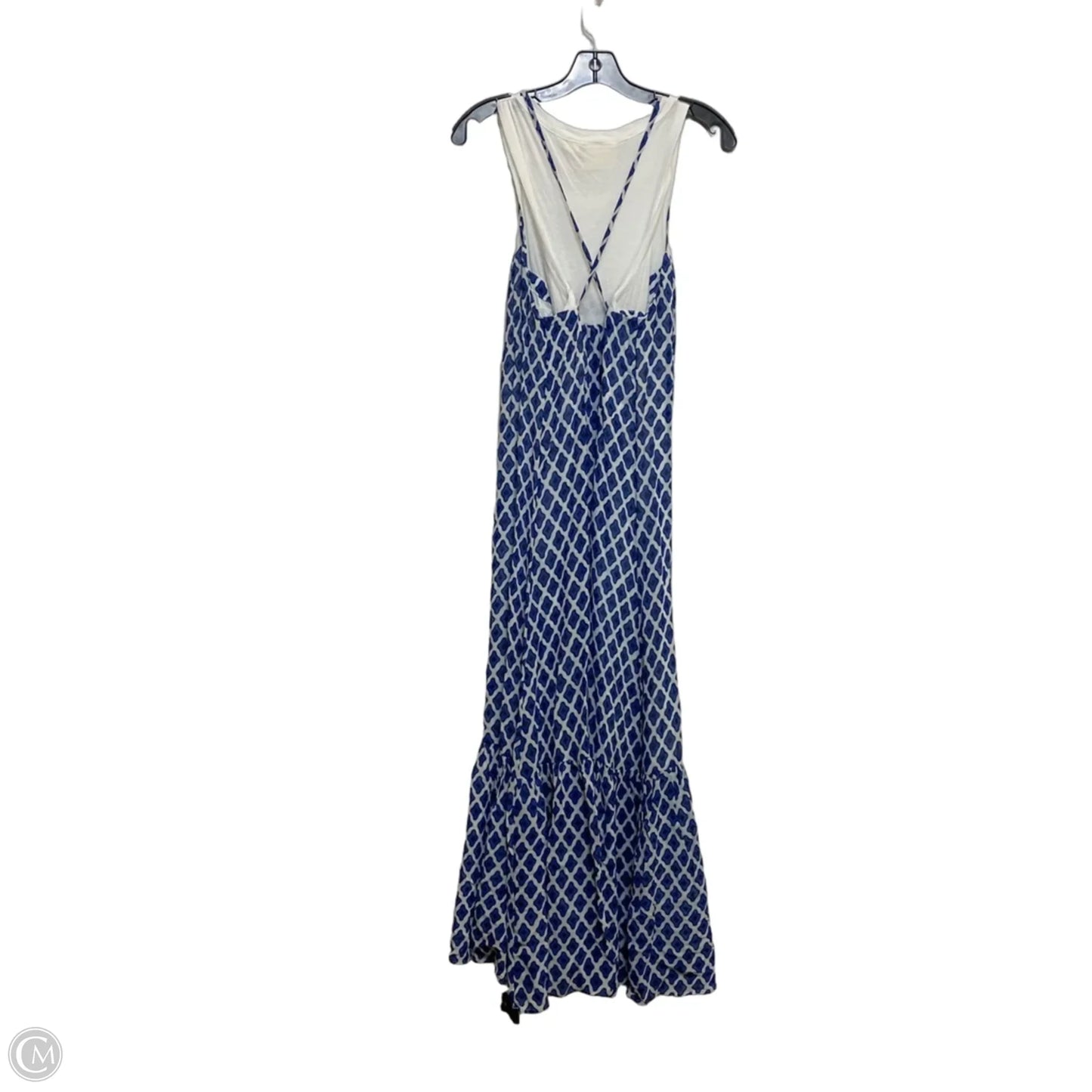 Dress Casual Maxi By Maeve In Blue, Size: S