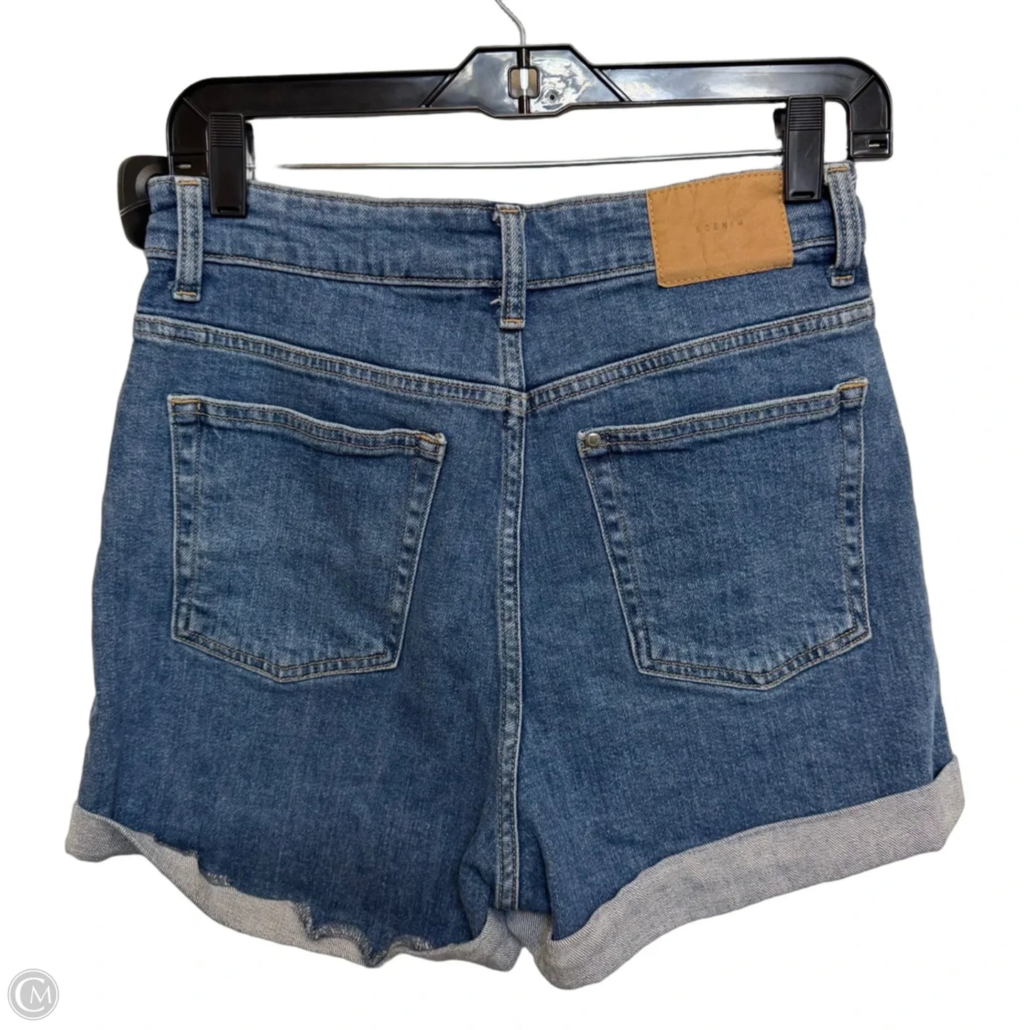 Shorts By H&m In Blue Denim, Size: 6