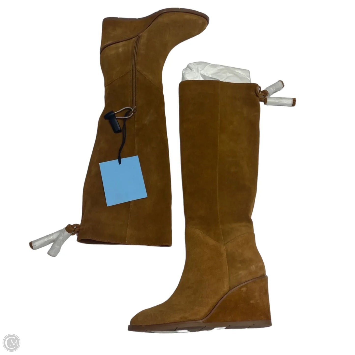 Boots Knee Heels By Antonio Melani In Brown, Size: 7