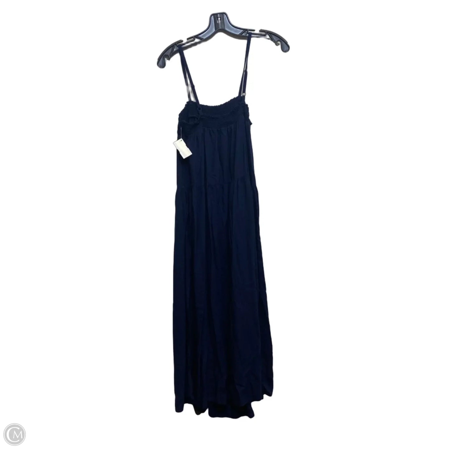Dress Casual Midi By Old Navy In Navy, Size: M