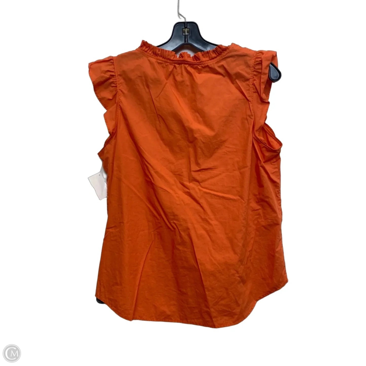 Top Sleeveless By Talbots In Orange, Size: M
