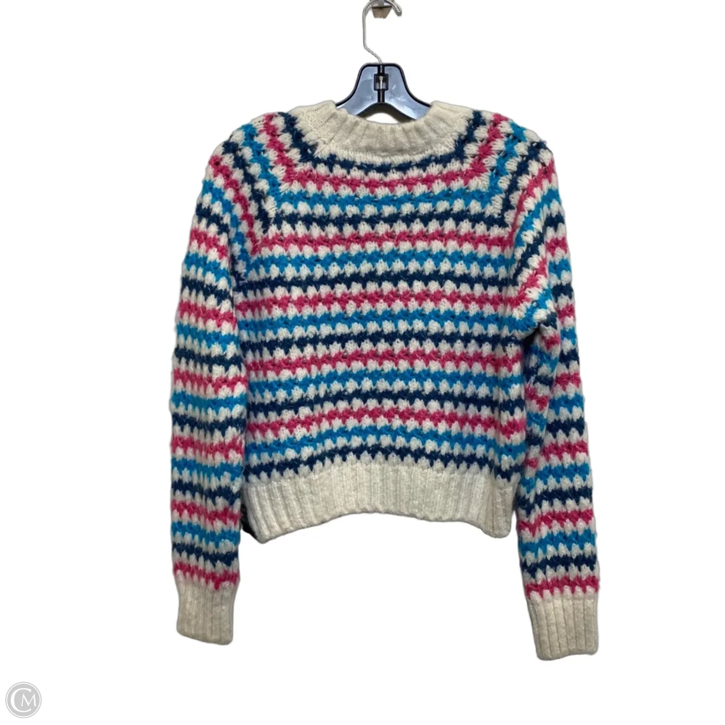 Sweater By Zara In Blue & Pink, Size: S