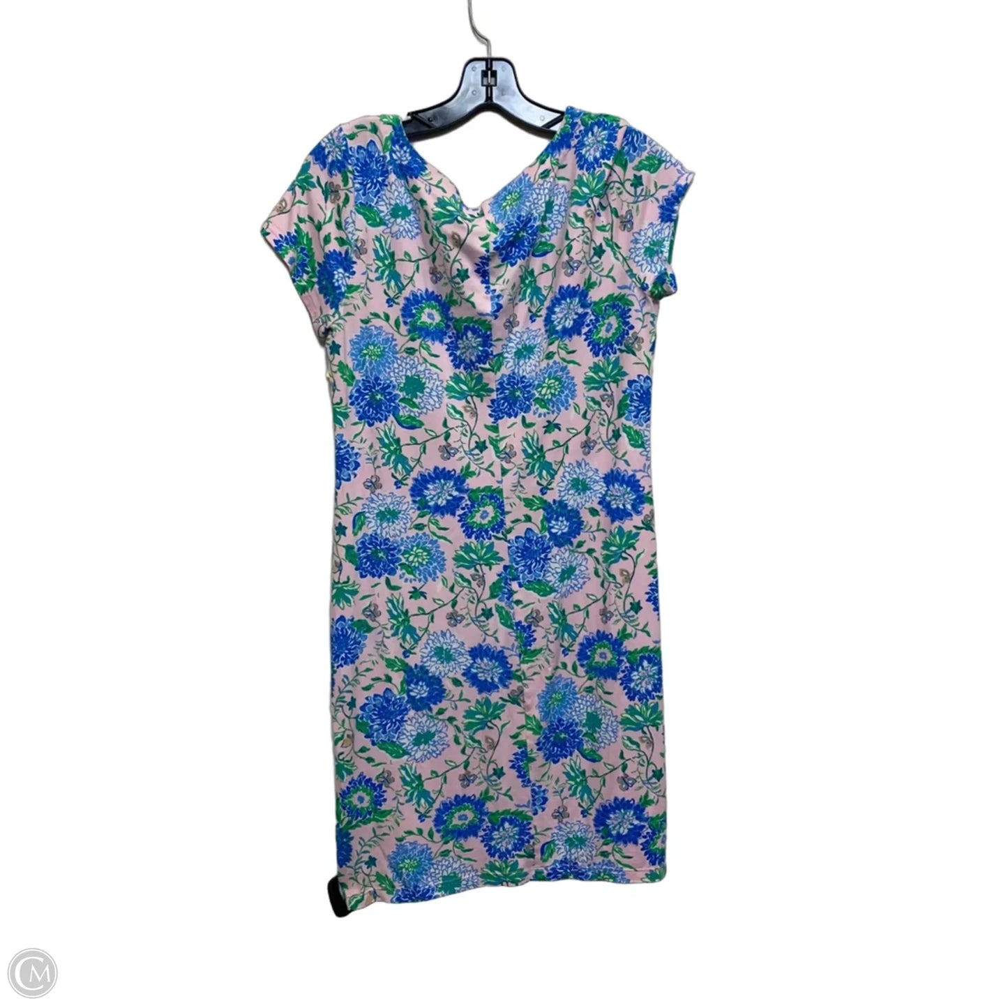 Dress Designer By Lilly Pulitzer In Blue & Pink, Size: M