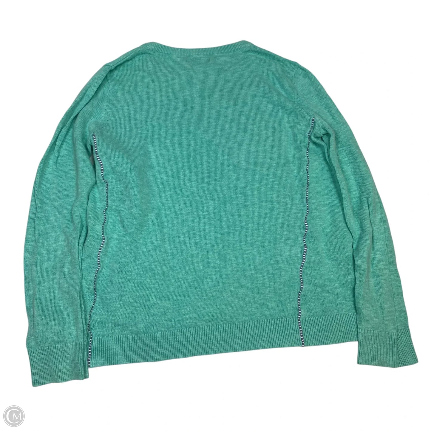 Sweater Designer By Vineyard Vines In Green, Size: M
