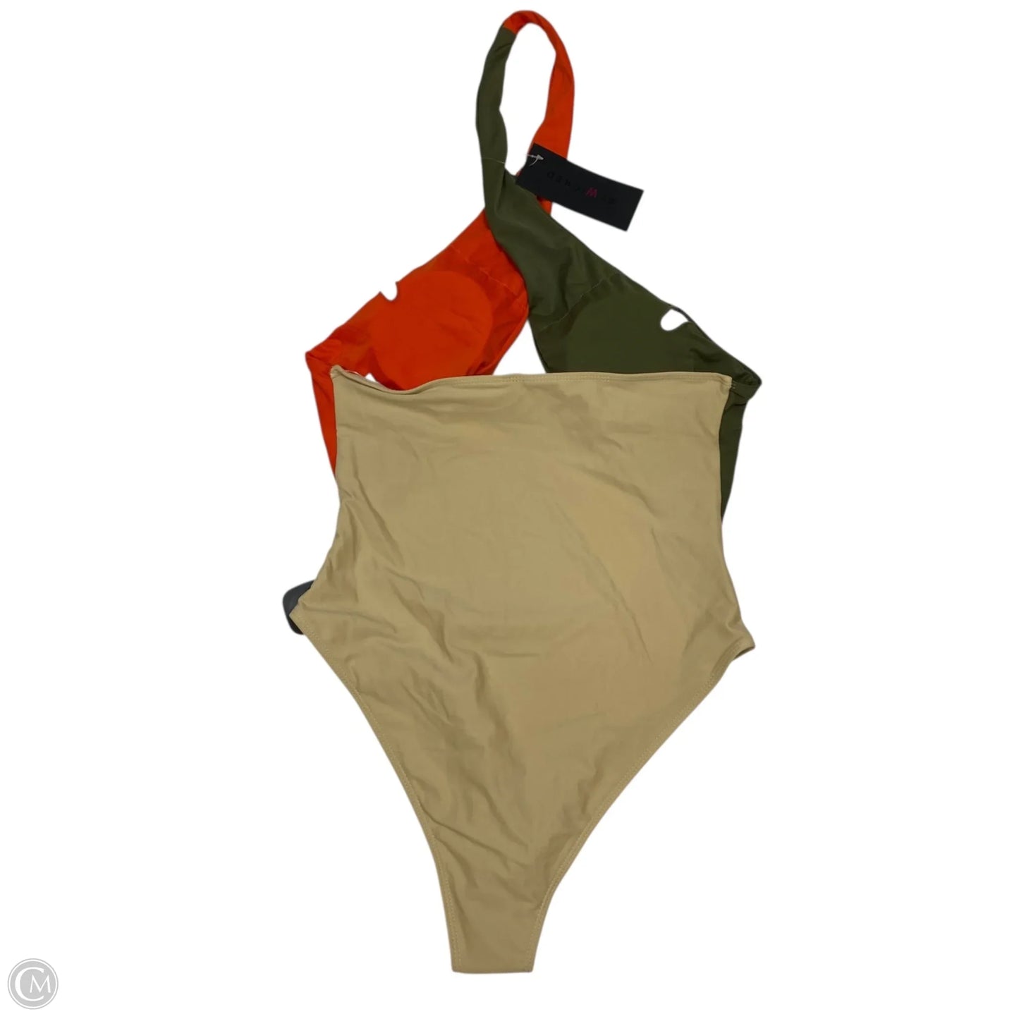 Swimsuit By Be Wicked In Green & Orange, Size: L
