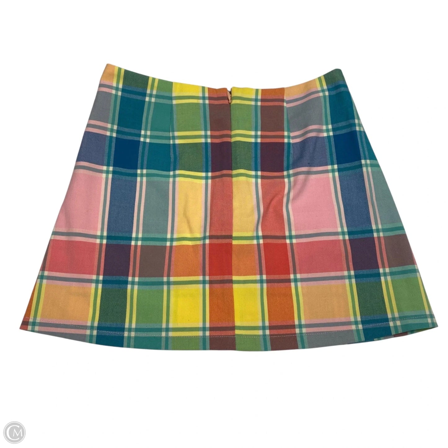 Skirt Mini & Short By Urban Outfitters In Blue & Orange, Size: Xs