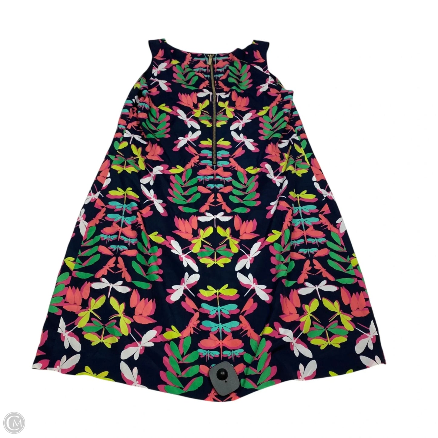 Dress Casual Short By Crown And Ivy In Blue & Pink, Size: M