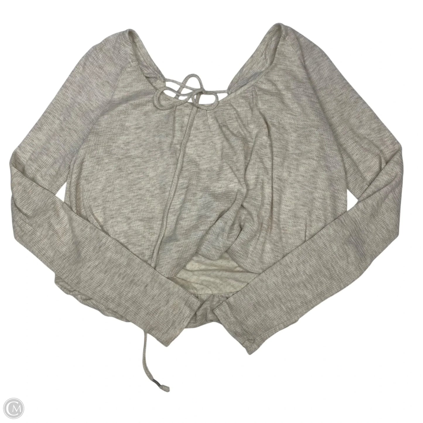 Top Long Sleeve By We The Free In Cream, Size: S