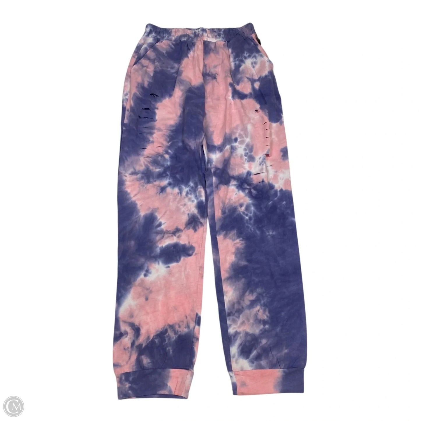 Lounge Set Pants By Better Be In Pink & Purple, Size: M