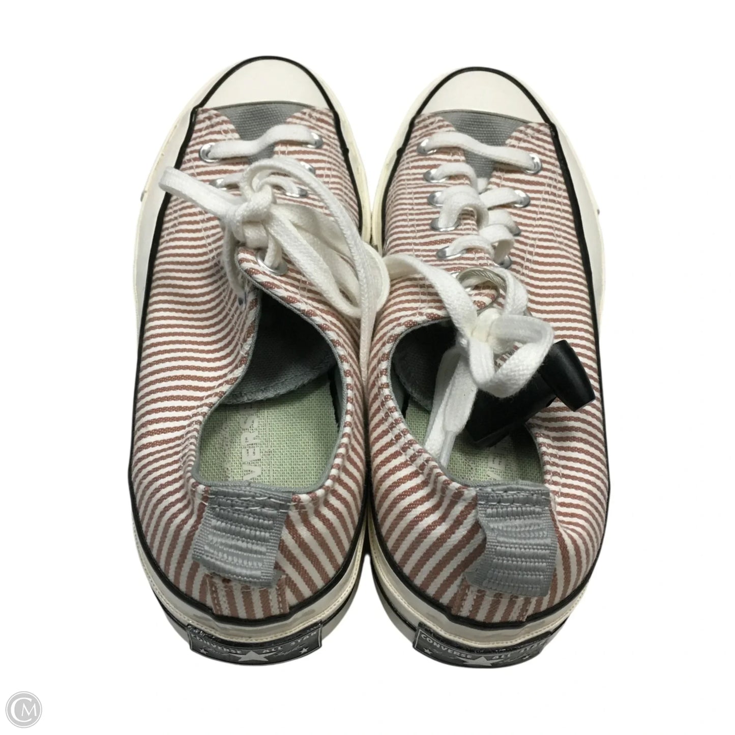 Shoes Sneakers By Converse In Brown & Cream, Size: 9