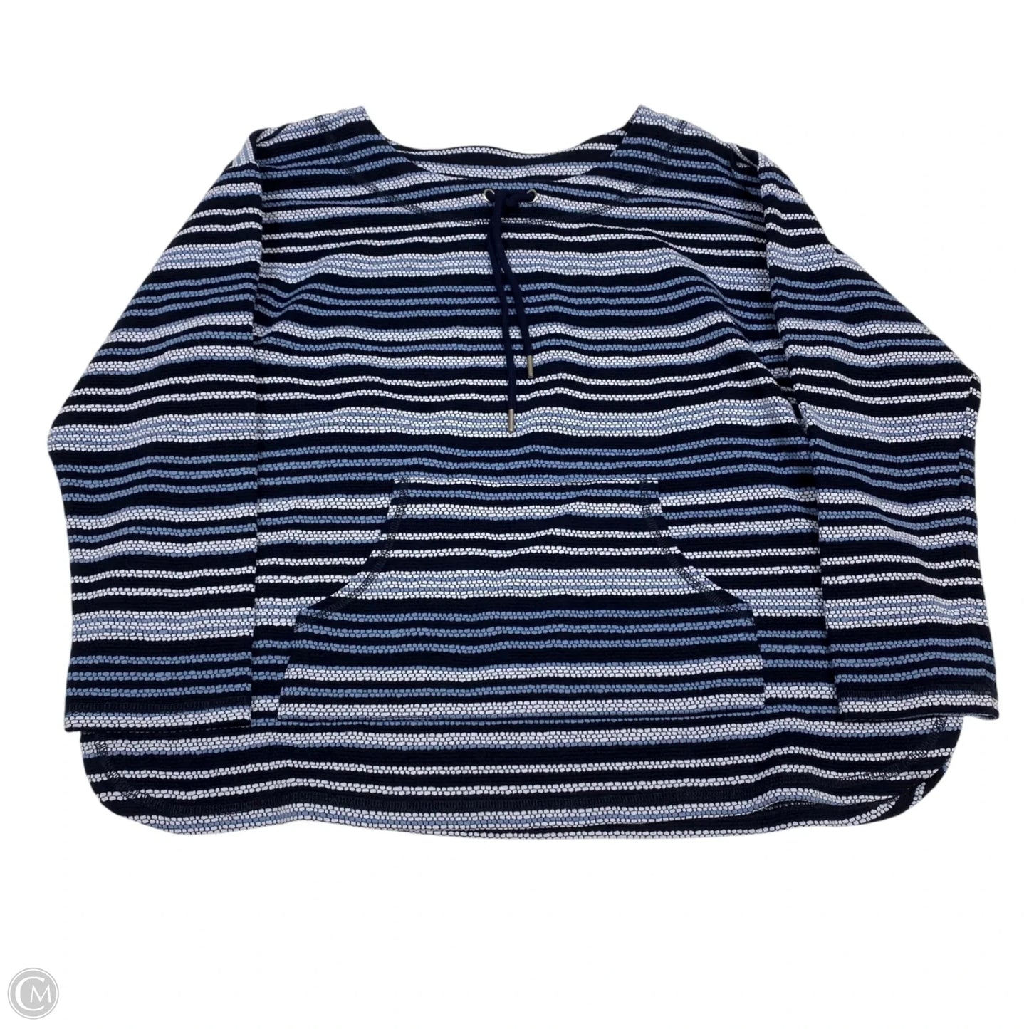 Top 3/4 Sleeve By Ruby Rd In Blue, Size: Lp