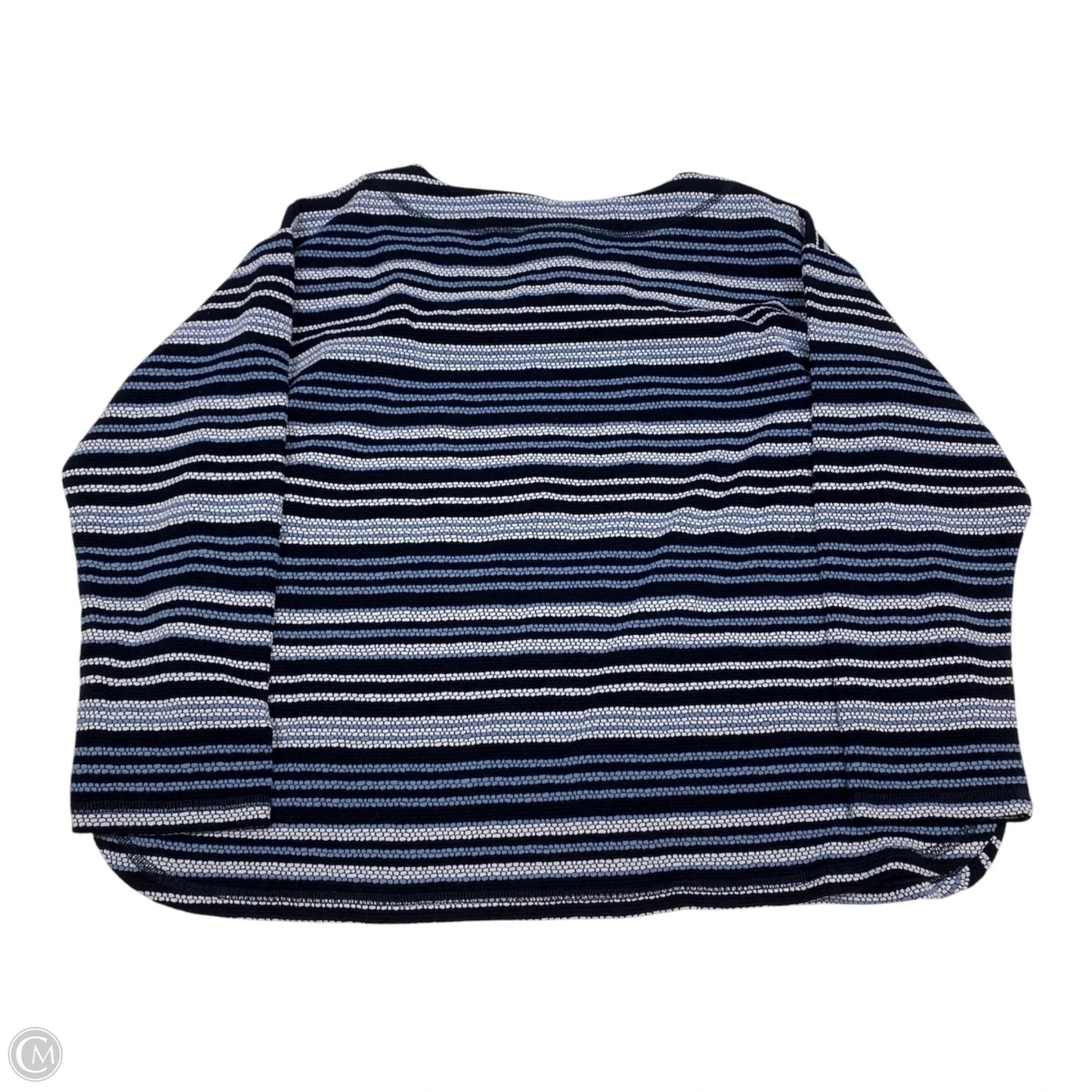 Top 3/4 Sleeve By Ruby Rd In Blue, Size: Lp