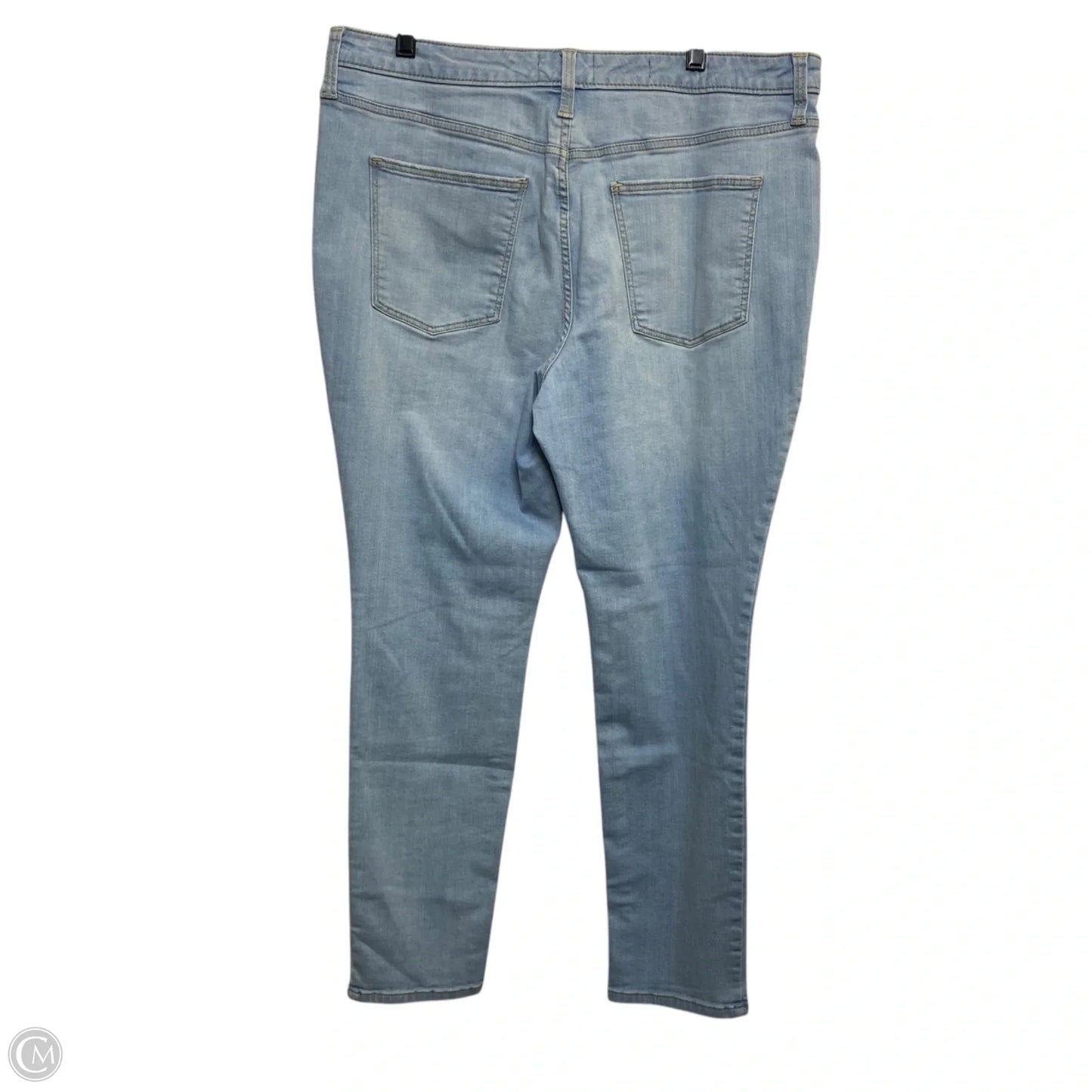 Jeans Skinny By Universal Thread In Blue Denim, Size: 16