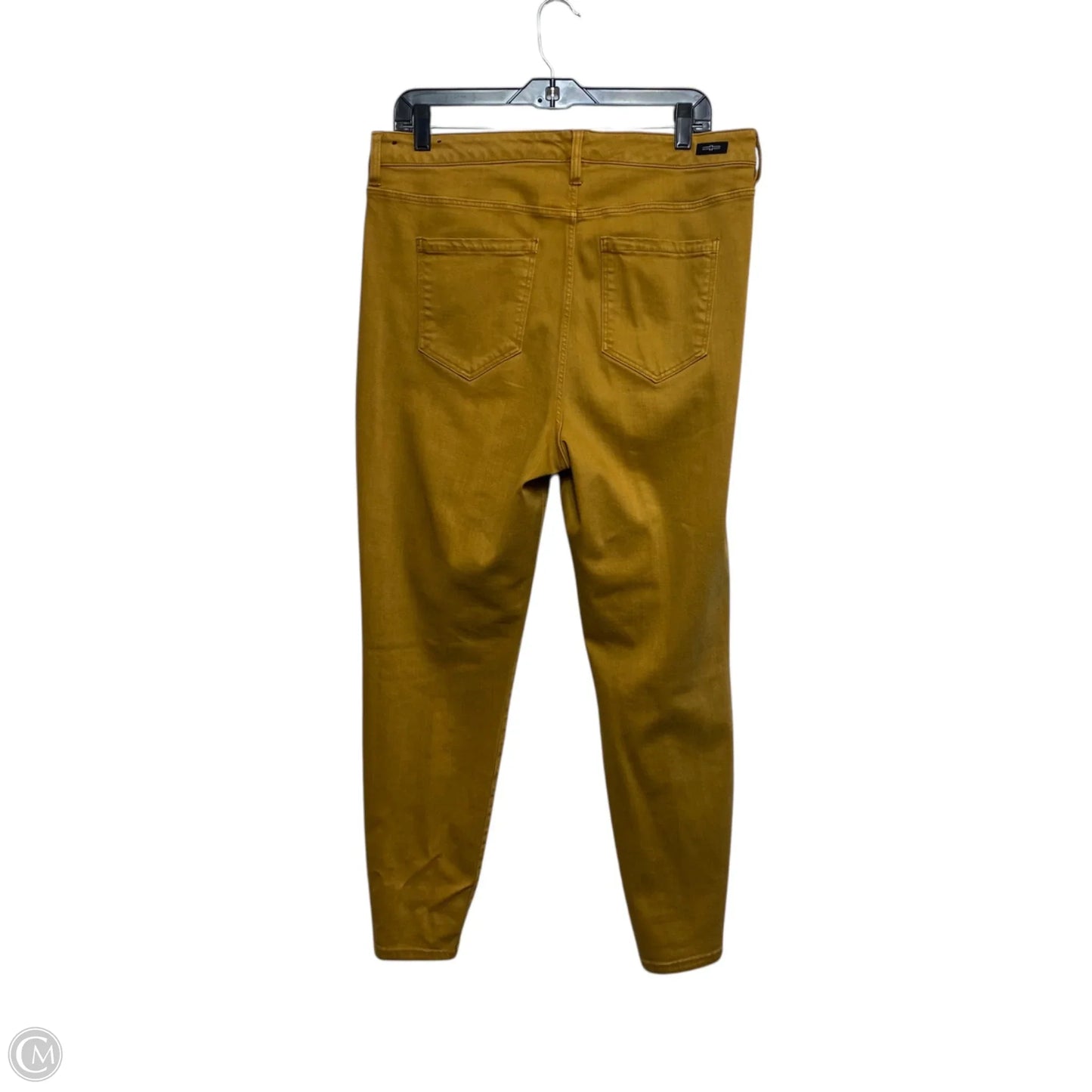 Jeans Skinny By Liverpool In Tan Denim, Size: 14