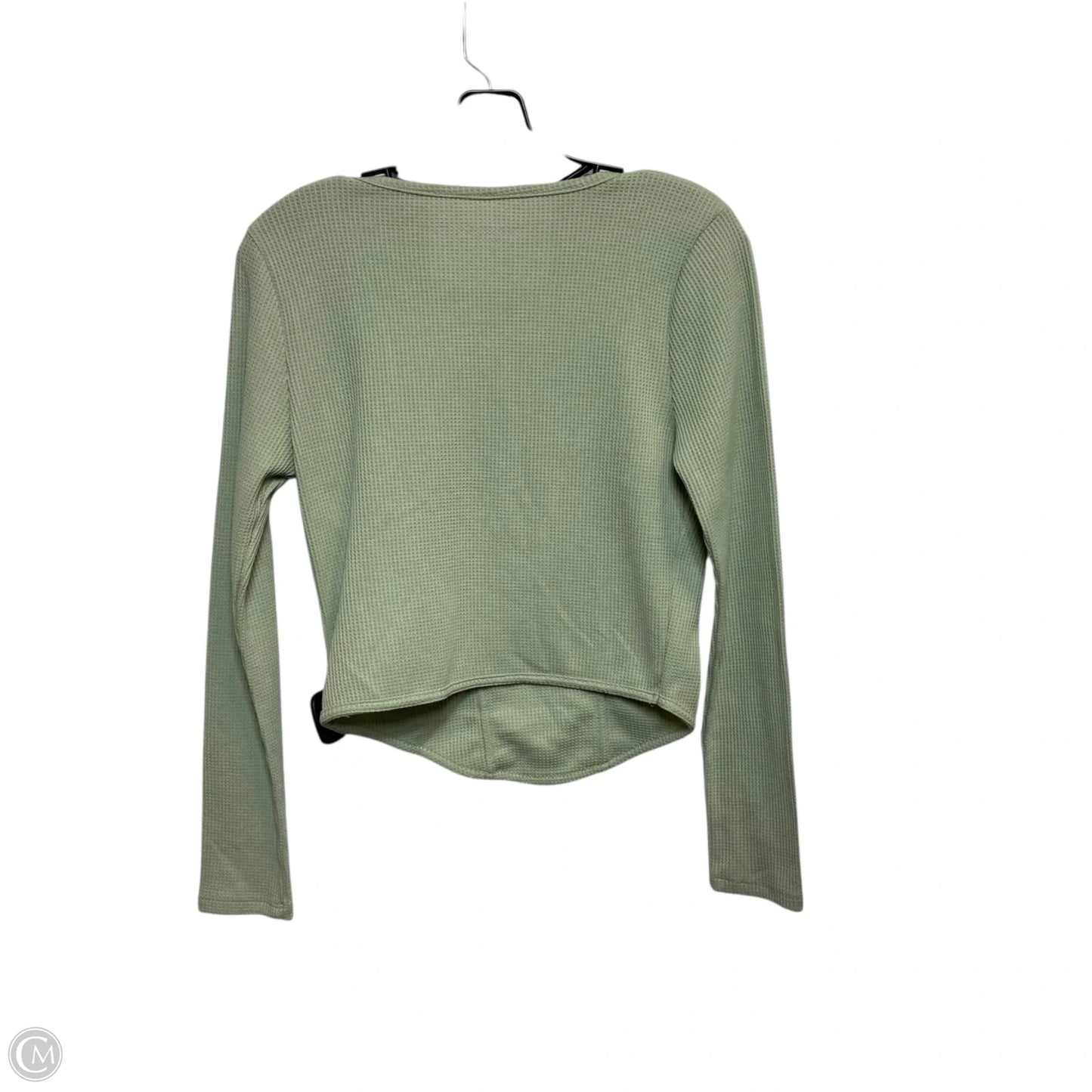 Top Long Sleeve By Rebellious One In Green, Size: M