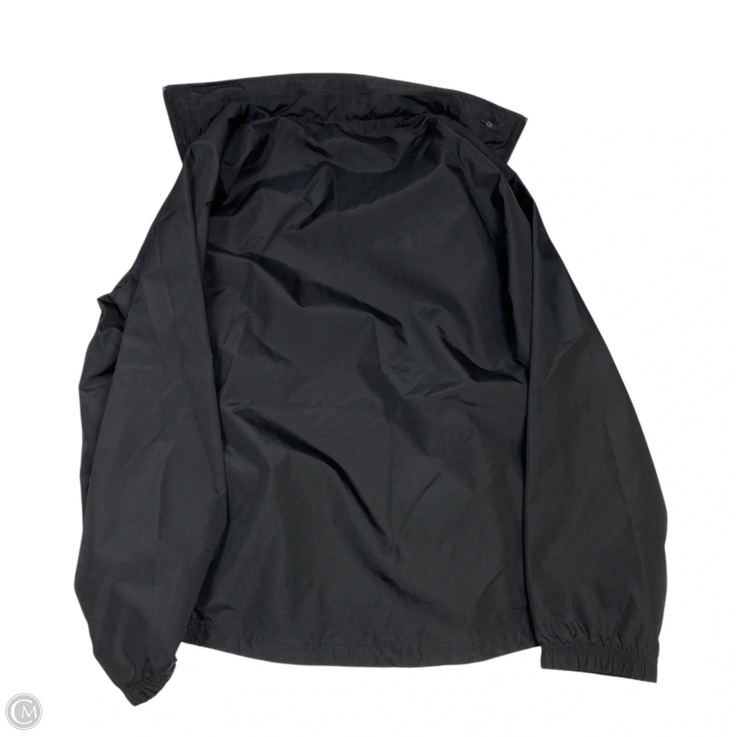 Jacket Windbreaker By Tek Gear In Black, Size: Xl