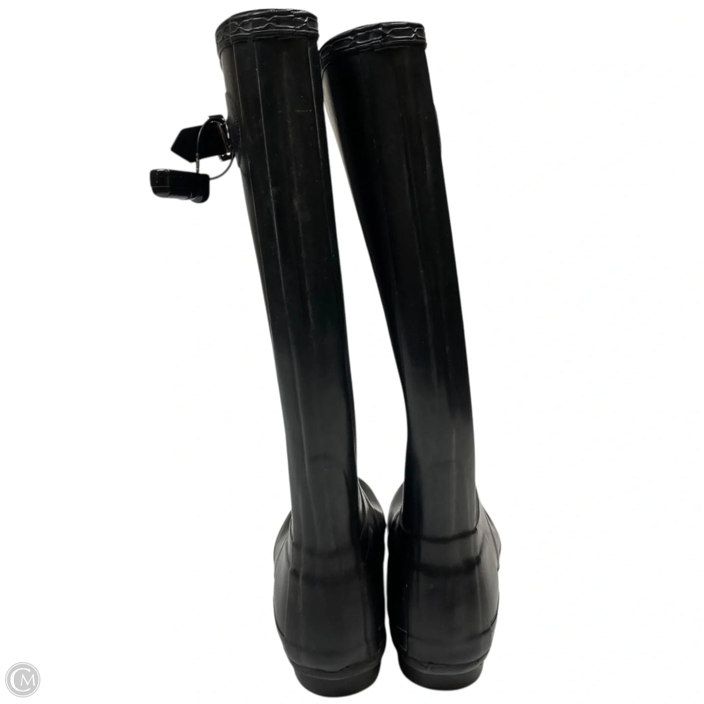 Boots Designer By Hunter In Black, Size: 5