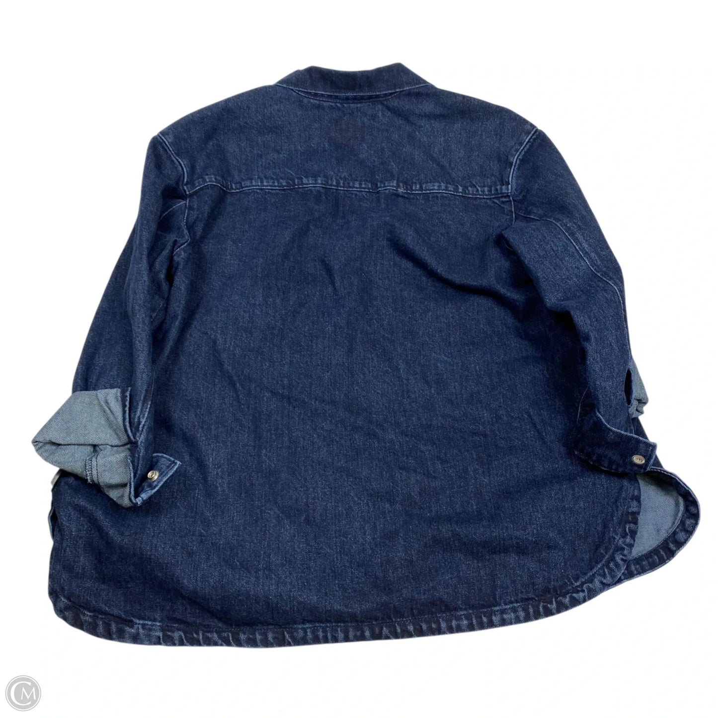 Jacket Denim By Old Navy In Blue Denim, Size: L