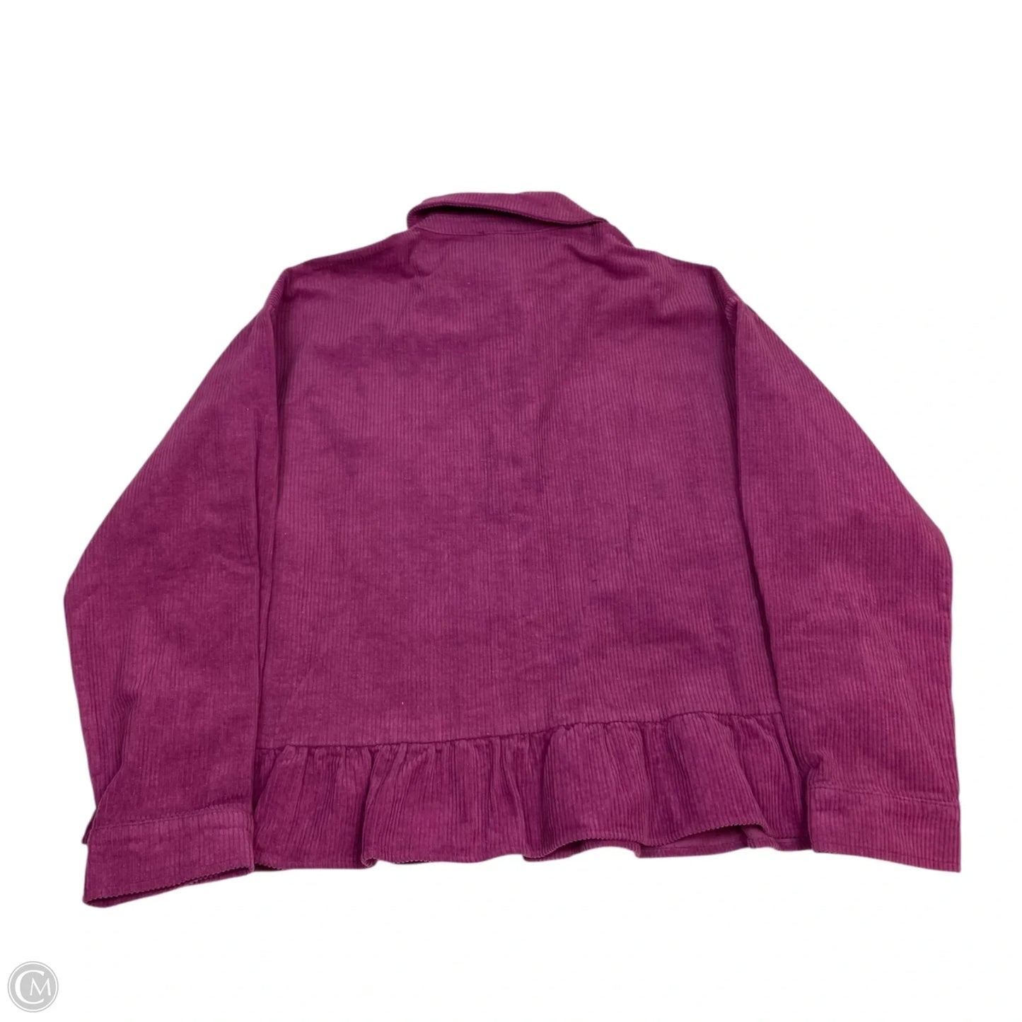 Jacket Shirt By Jodifl In Pink, Size: S