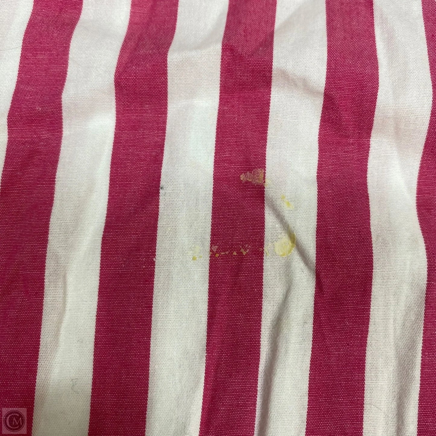 Top Long Sleeve By Maurices In Pink & White, Size: Xl