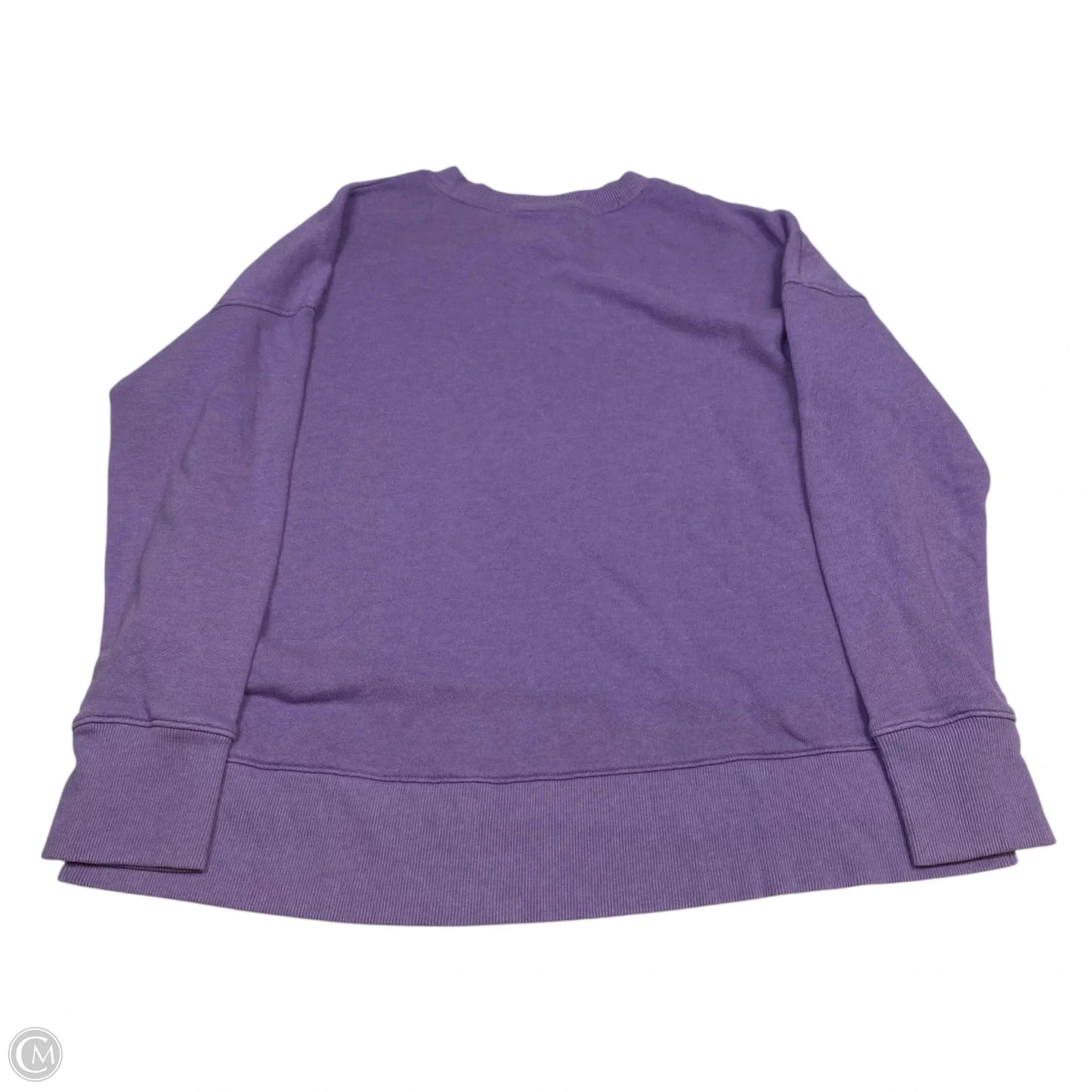 Sweatshirt Crewneck By Time And Tru In Purple, Size: M