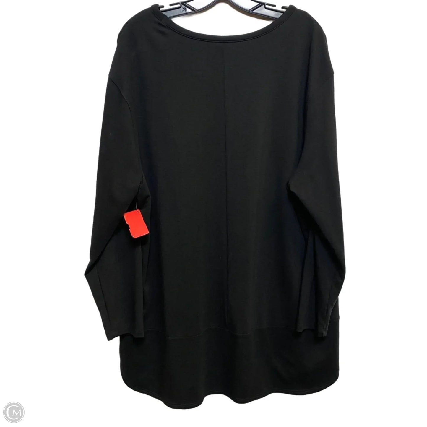 Athletic Sweatshirt Crewneck By Athletic Works In Black, Size: 2x