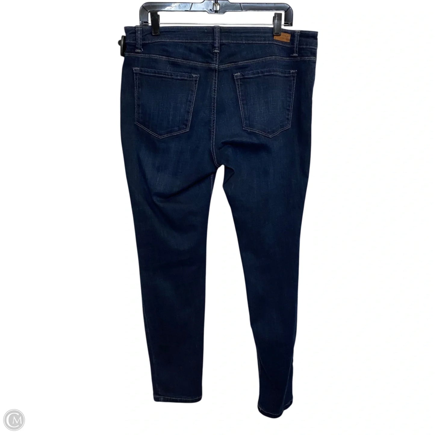 Jeans Skinny By Lee In Blue Denim, Size: 14