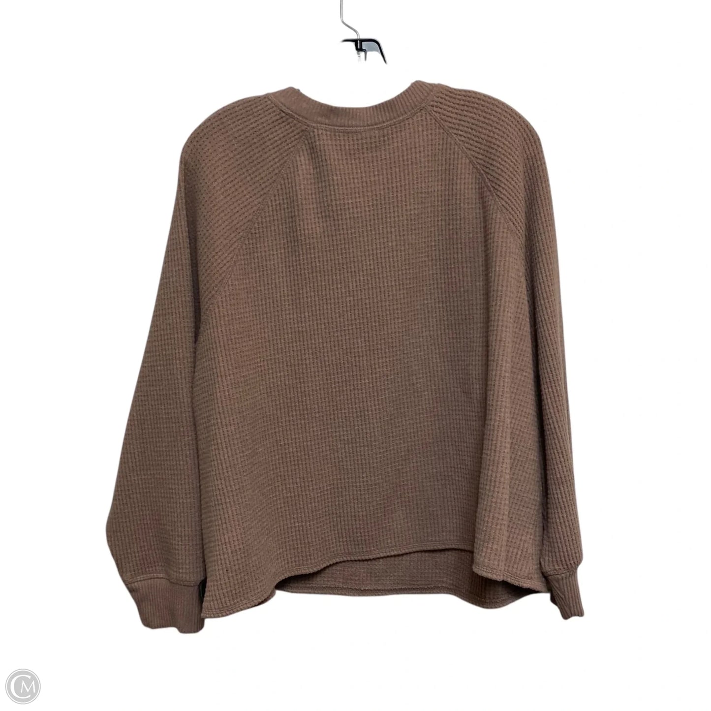 Top Long Sleeve By Old Navy In Brown, Size: 2x