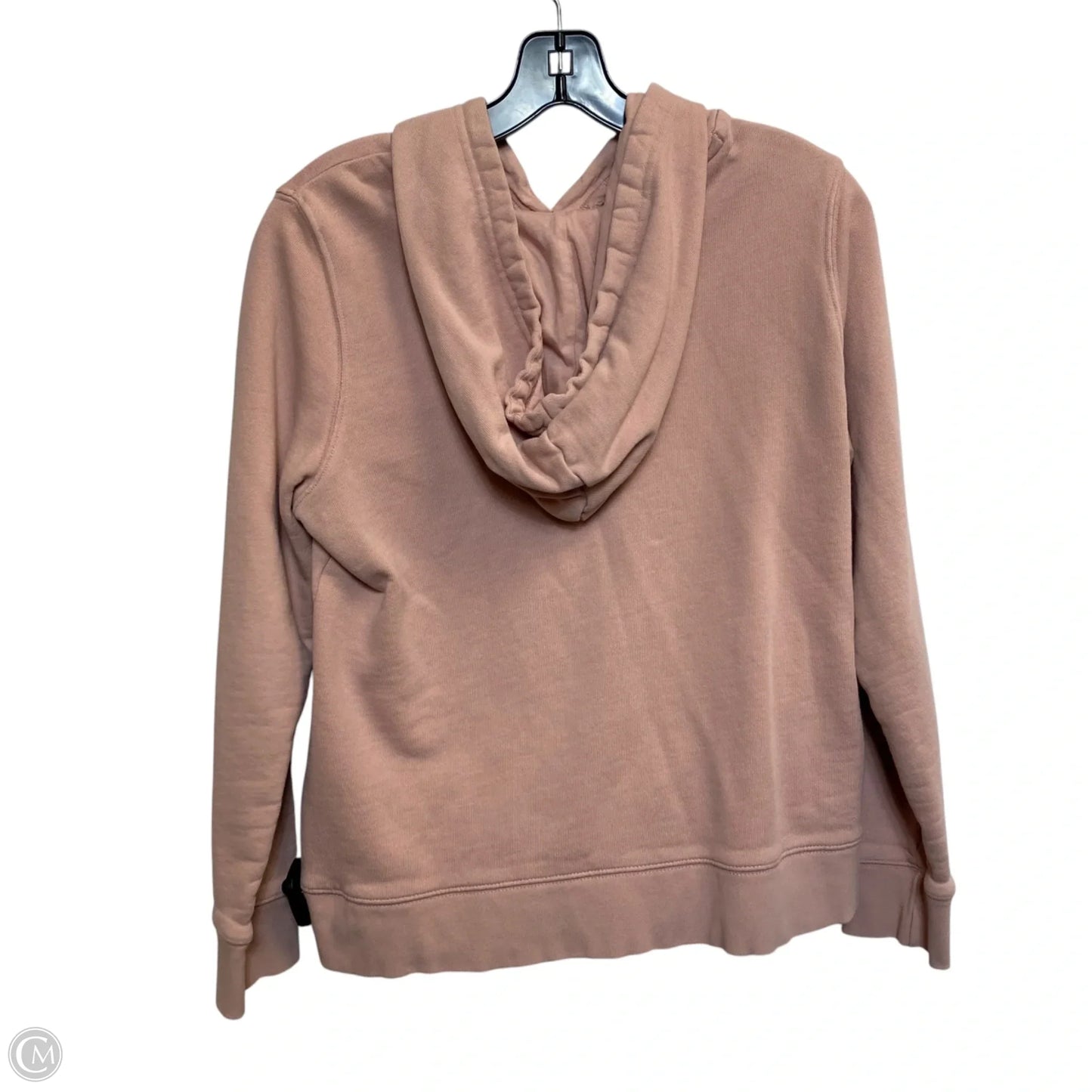 Athletic Sweatshirt Hoodie By Adidas In Pink, Size: S